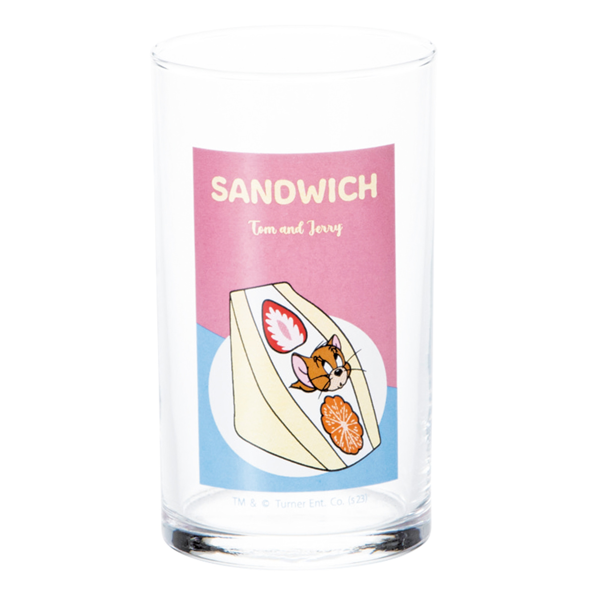 グラス 250ml トム&ジェリー ( 日本製 ガラス トム ジェリー キャラクター コップ タンブラー かわいい カフェ風 アイスクリーム タフィー ) 【アイスクリーム】 アイスクリーム