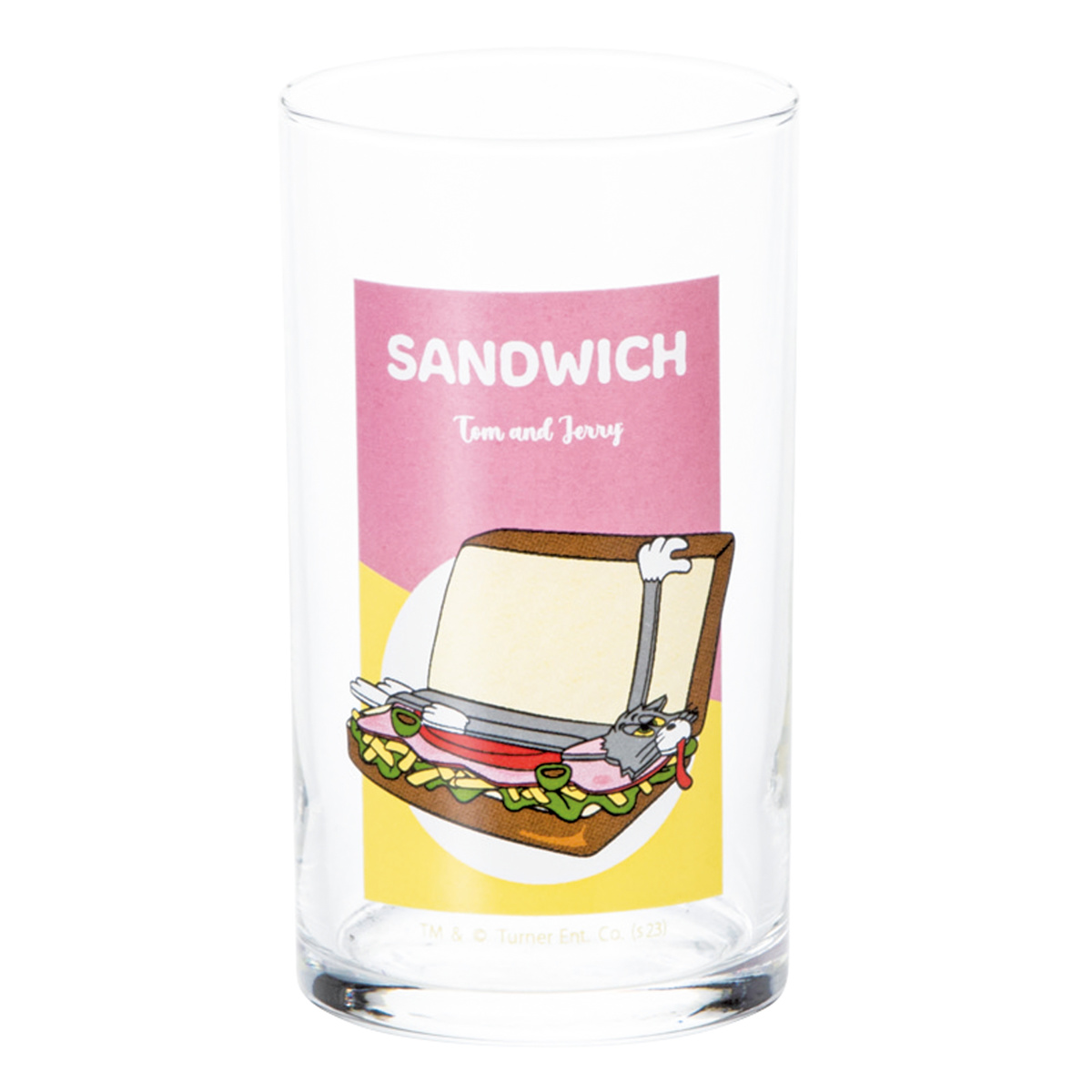 グラス 250ml トム&ジェリー ( 日本製 ガラス トム ジェリー キャラクター コップ タンブラー かわいい カフェ風 アイスクリーム タフィー ) 【アイスクリーム】 アイスクリーム