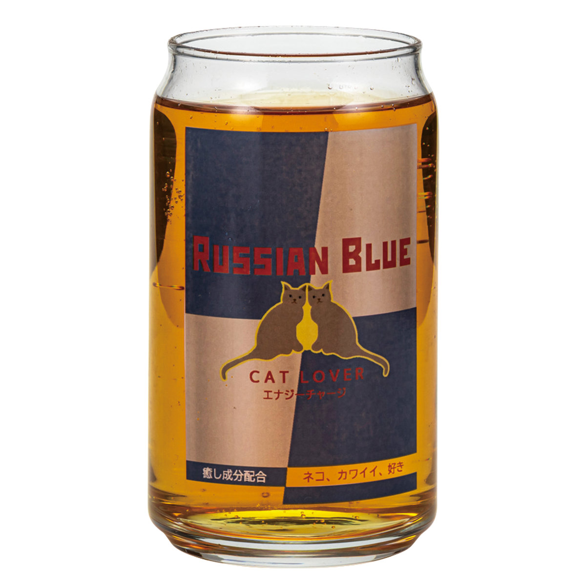 グラス 360ml 缶型グラス ( 日本製 コップ タンブラー ガラス ビールグラス 缶みたいなグラス おしゃれ かわいい ユニーク ) 【プレミアムヤバし】 プレミアムヤバし