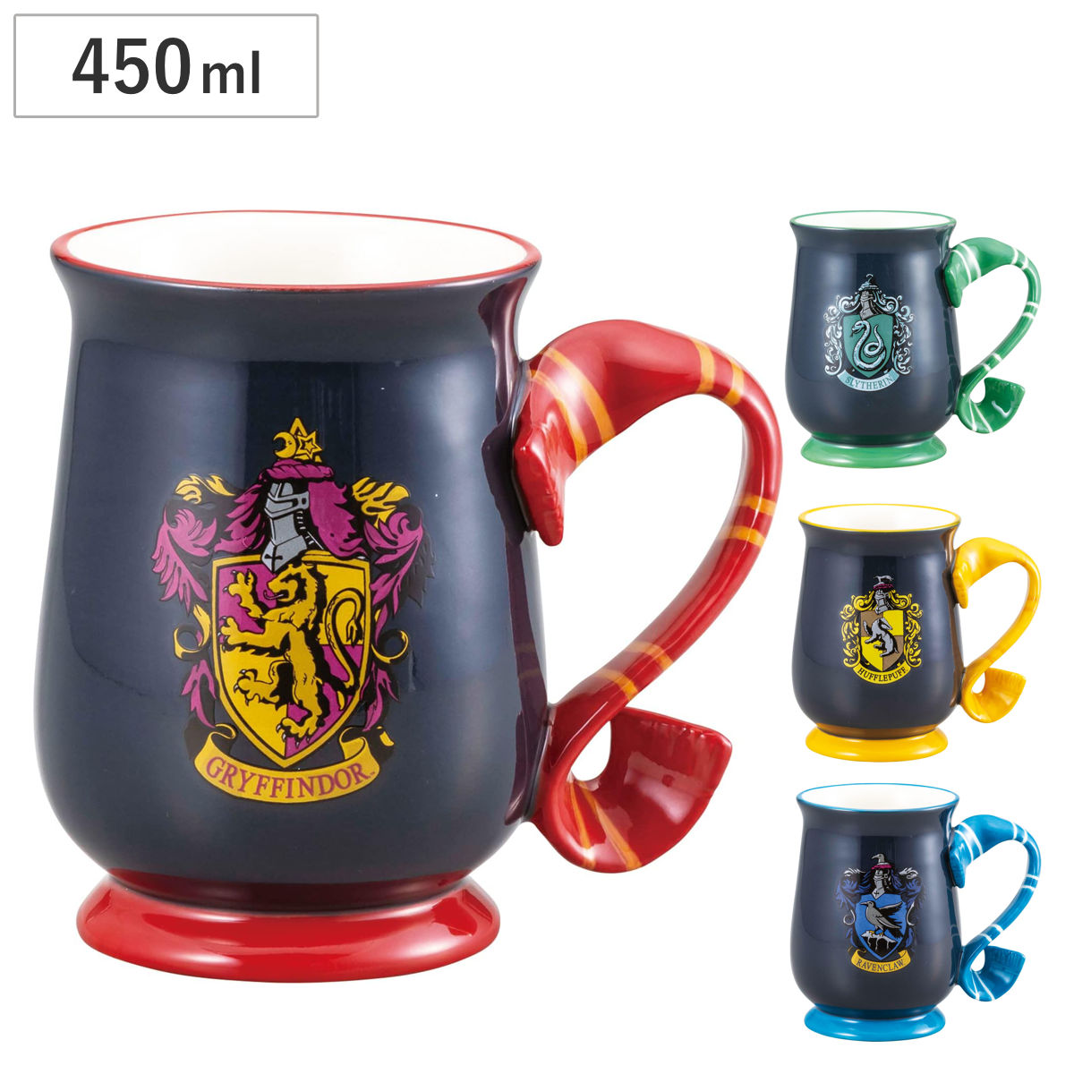 マグカップ マフラーマグ （ ハリー・ポッター 450ml 磁器 マグ マグコップ カップ キャラクター マフラー ユニーク キャラ 食器 おしゃれ ） 【レイブンクロー】