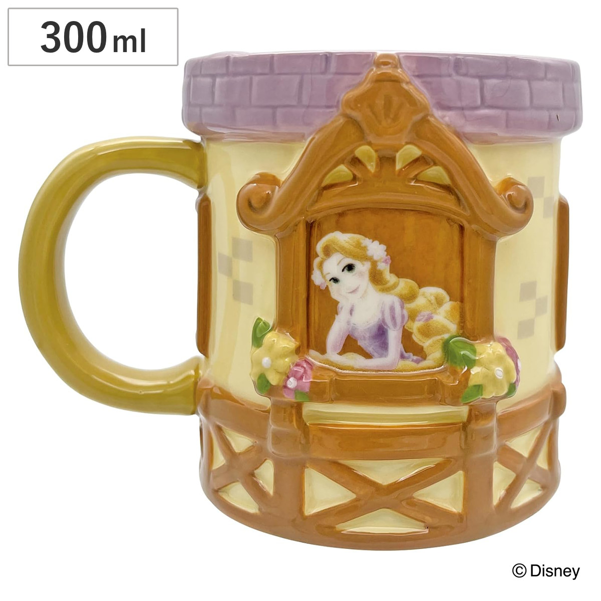 マグカップ 塔の上のラプンツェルマグ （ 300ml 磁器 マグ マグコップ カップ キャラクター ラプンツェル ディズニー キャラ 食器 かわいい ）