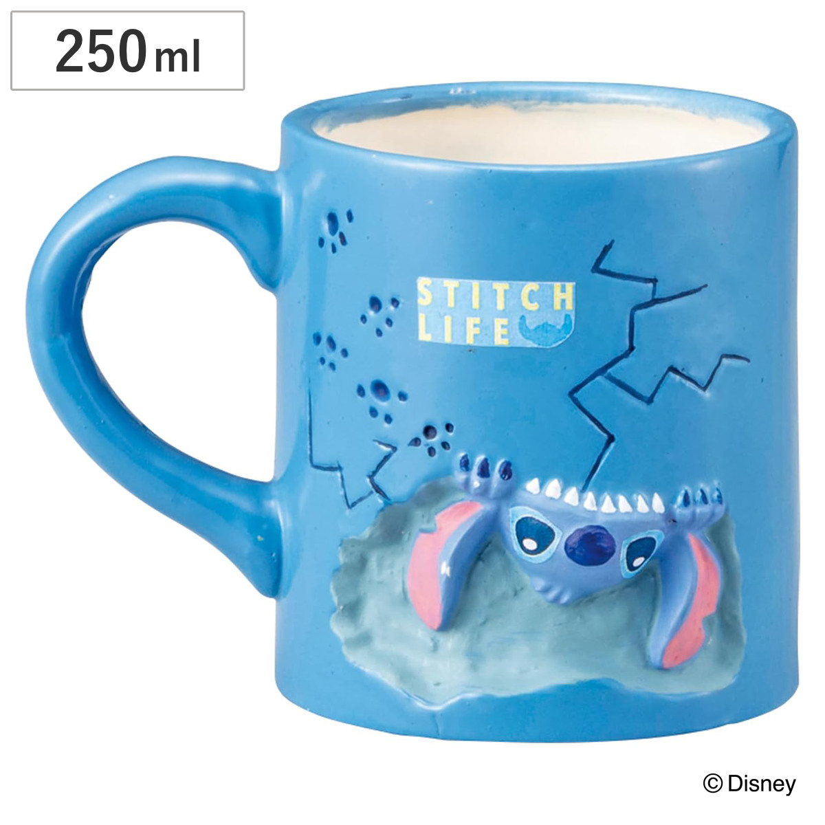 マグカップ いたずらマグカップ スティッチ ( 250ml 磁器 マグ マグコップ カップ キャラクター リロ&スティッチ ディズニー キャラ 食器 かわいい )