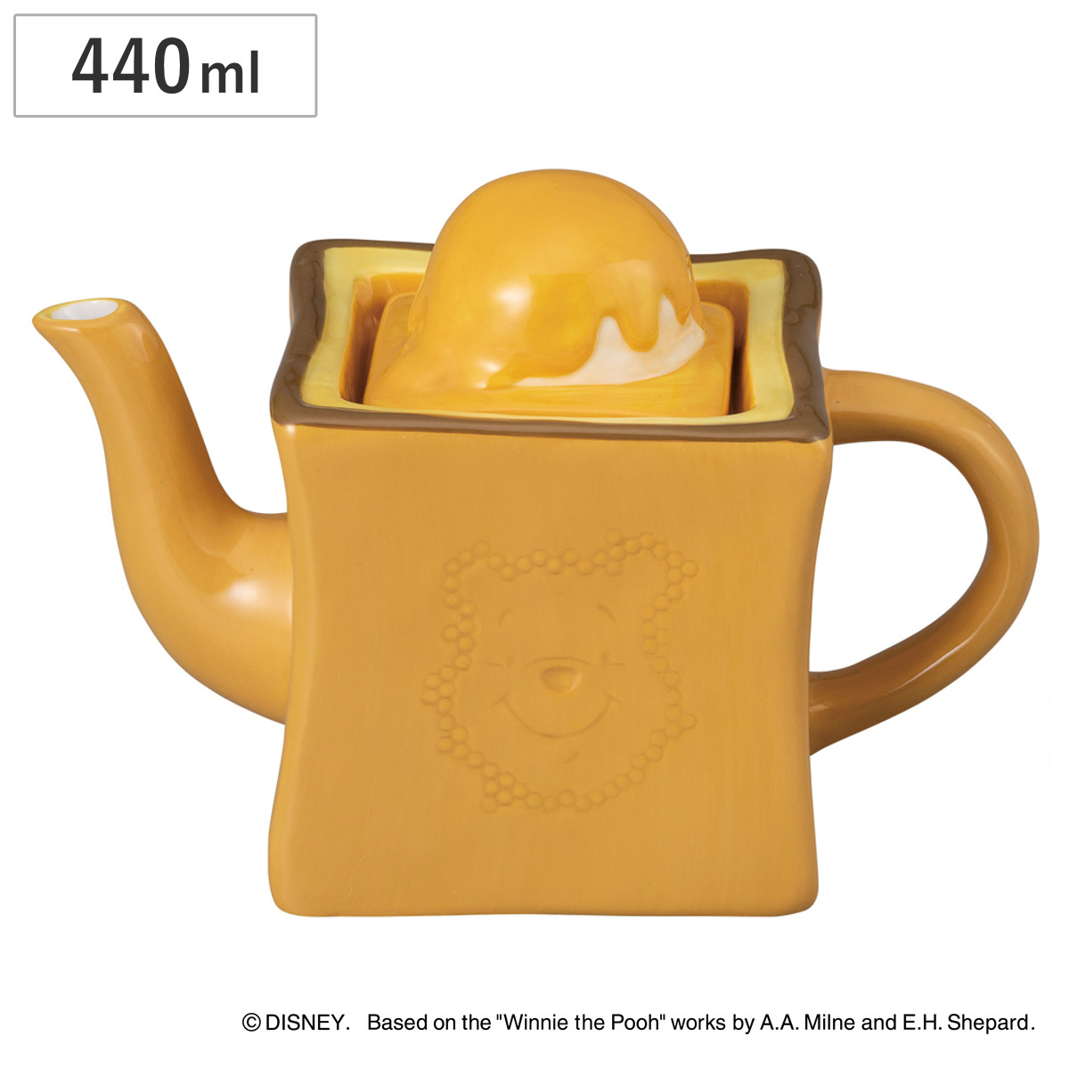 ティーポット くまのプーさん ハニートースト （ 440ml 磁器 ポット 急須 ハーブティー お茶 緑茶 紅茶 ディズニー キャラクター プーさん キャラ 食器 かわいい ）