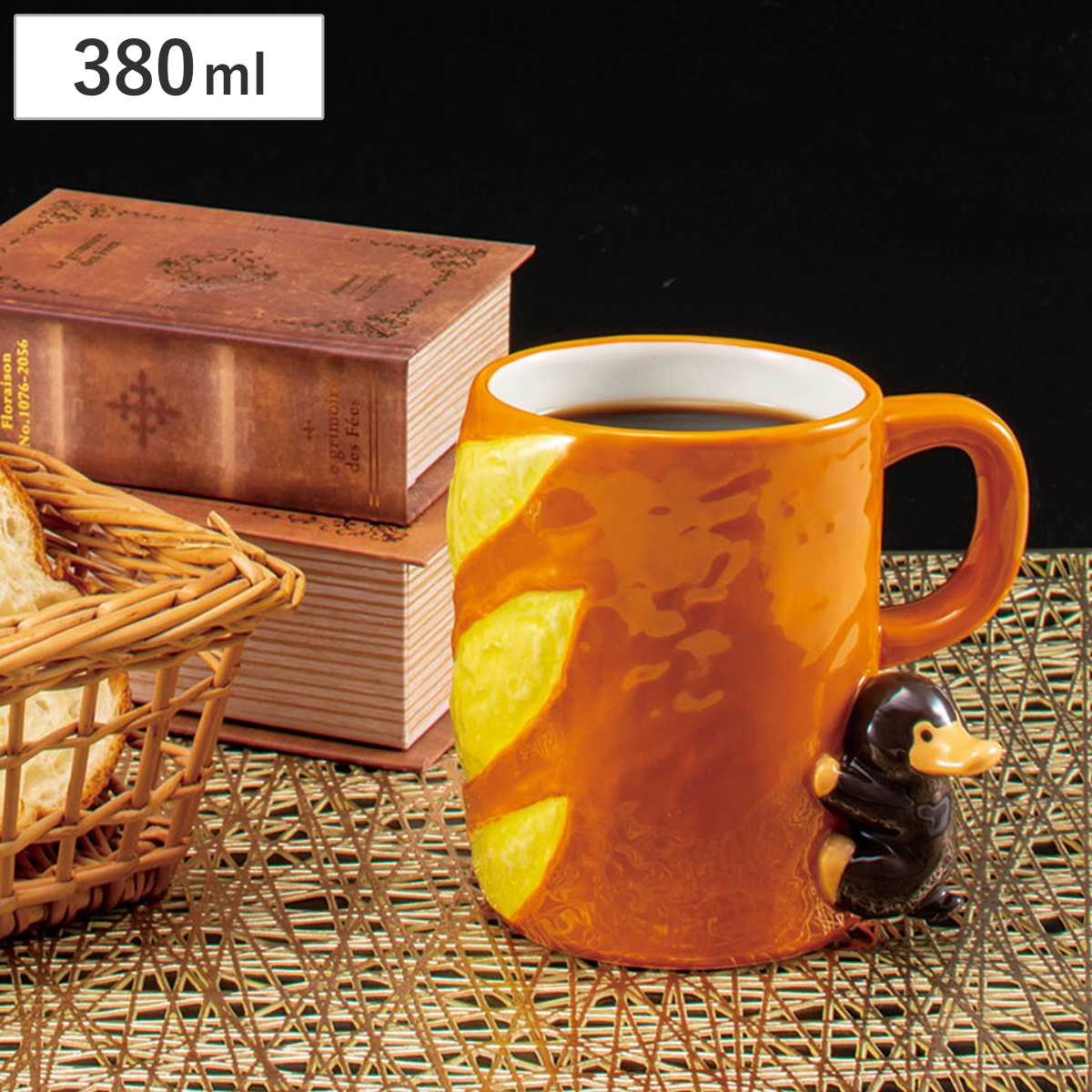 マグカップ パン型 ニフラー （ ハリー・ポッター 380ml 磁器 マグ マグコップ カップ 食器 ファンタスティックビースト ハリーポッター Harry Potter ファンタビ キャラクター グッズ おしゃれ かわいい ）
