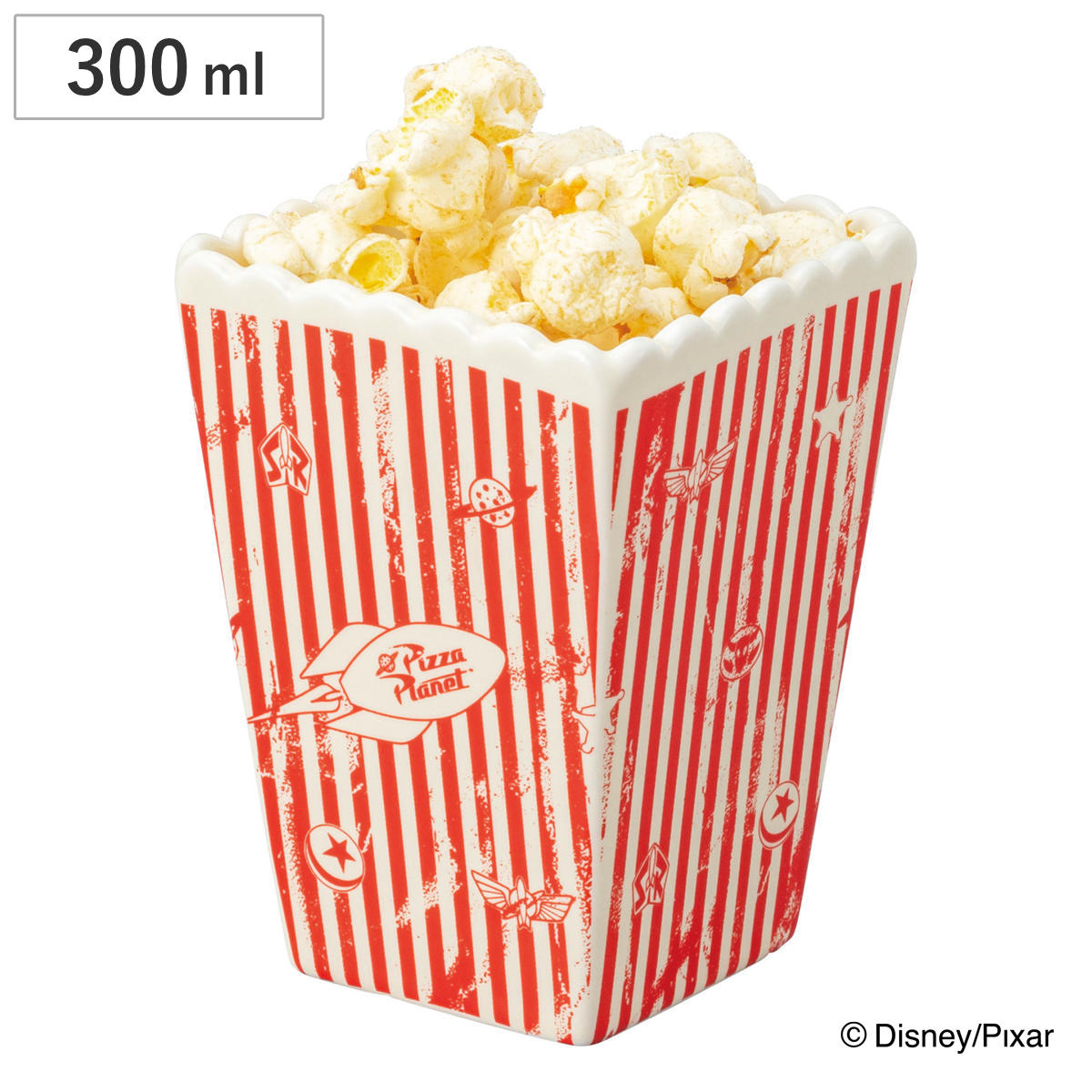 ボウル おやつボックス ピザプラネット （ 磁器 ポップコーン ポテト お菓子 容器 器 食器 トイ・ストーリー トイストーリー キャラクター ディズニー かわいい おしゃれ プレゼント ギフト ）
