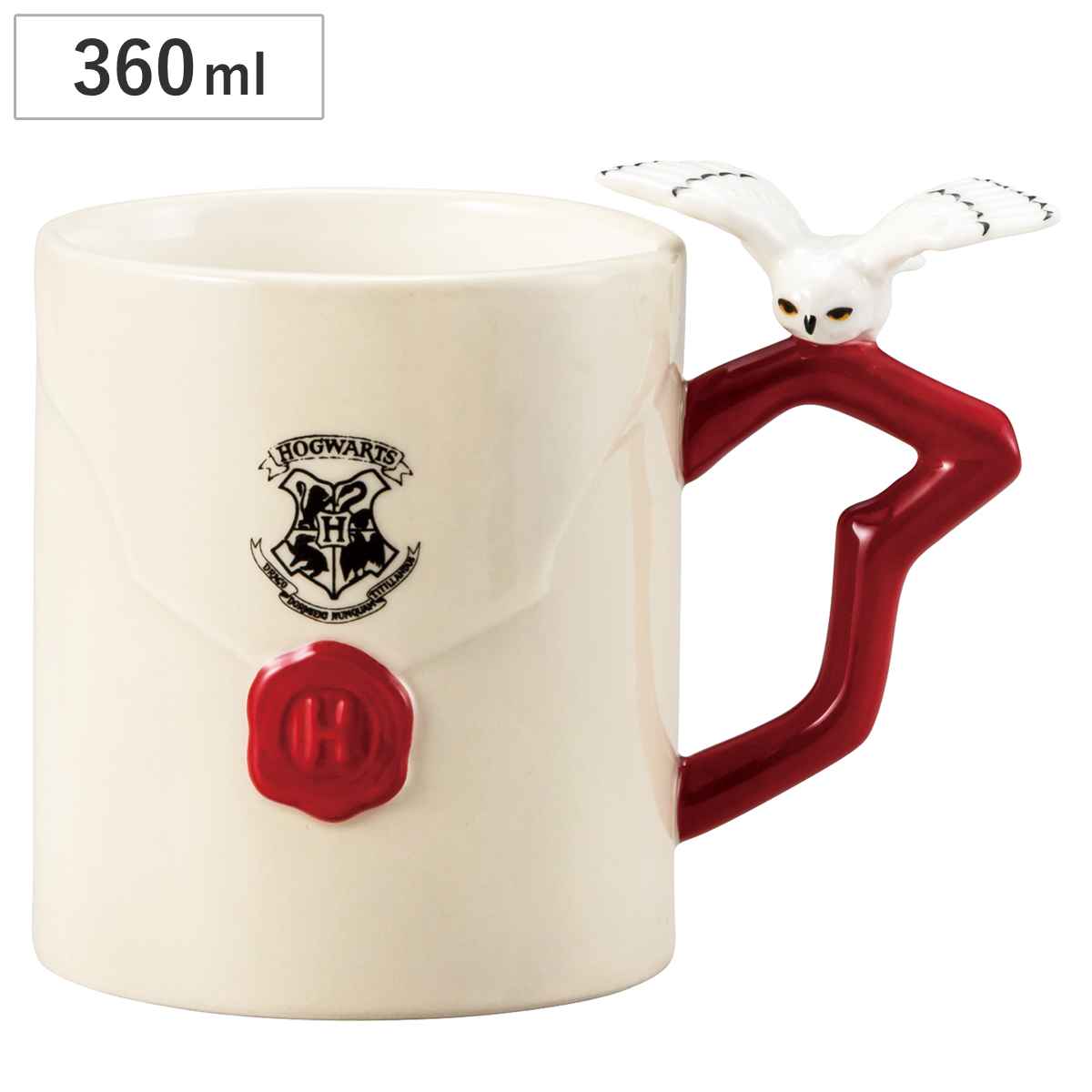 マグカップ レターマグ ヘドウィグ ( 360ml 磁器 マグ マグコップ カップ 食器 ハリー・ポッター かわいい おしゃれ プレゼント )
