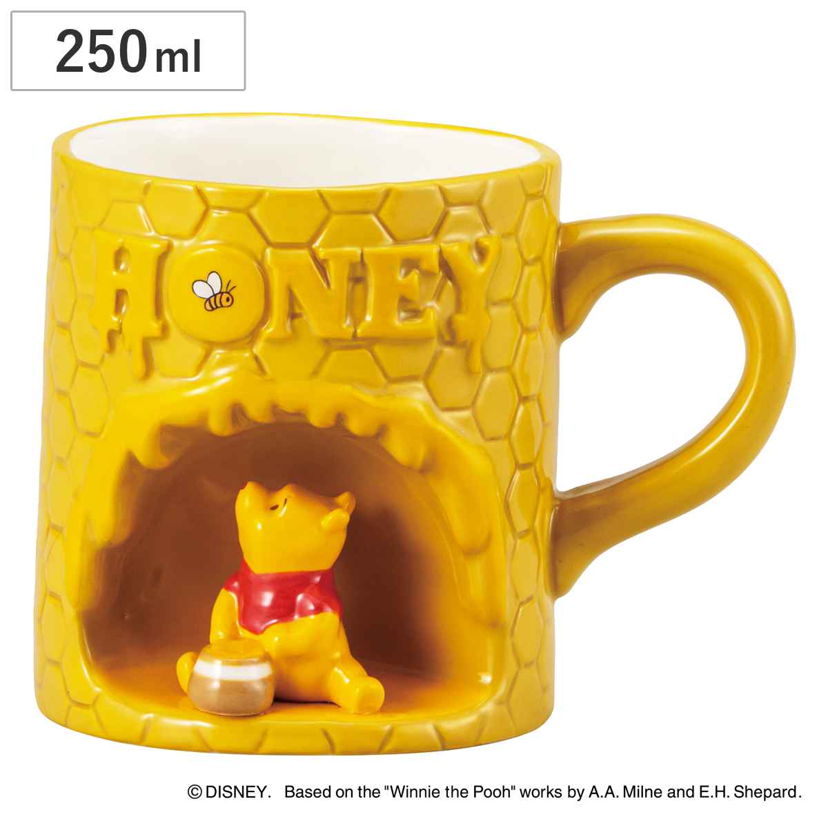 マグカップ はちの巣マグ くまのプーさん （ 250ml 磁器 マグ マグコップ カップ 食器 プーさん キャラクター ディズニー かわいい おしゃれ プレゼント ）