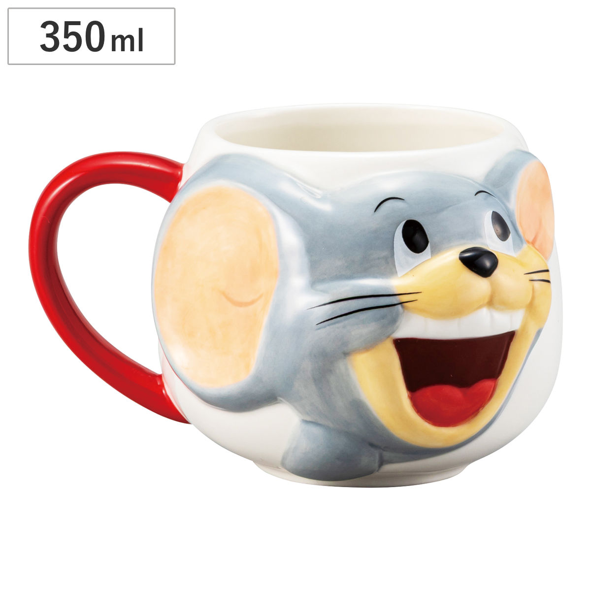 マグカップ フェイスマグ レトロ タフィー ( 350ml 磁器 マグ マグコップ カップ 食器 キャラクター トムとジェリー かわいい ギフト プレゼント )