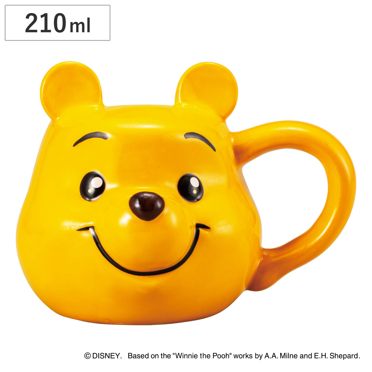 マグカップ フェイスマグ ファニーフェース くまのプーさん （ 210ml 磁器 マグ マグコップ カップ 食器 プーさん ディズニー キャラクター かわいい おしゃれ ギフト プレゼント ）