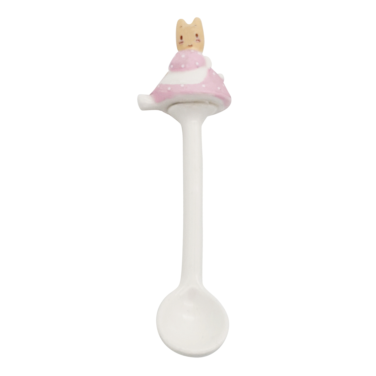 スプーン おすわりスプーン マロンクリーム （ 10cm カトラリー かわいい おしゃれ キュート ナチュラル 癒し ）