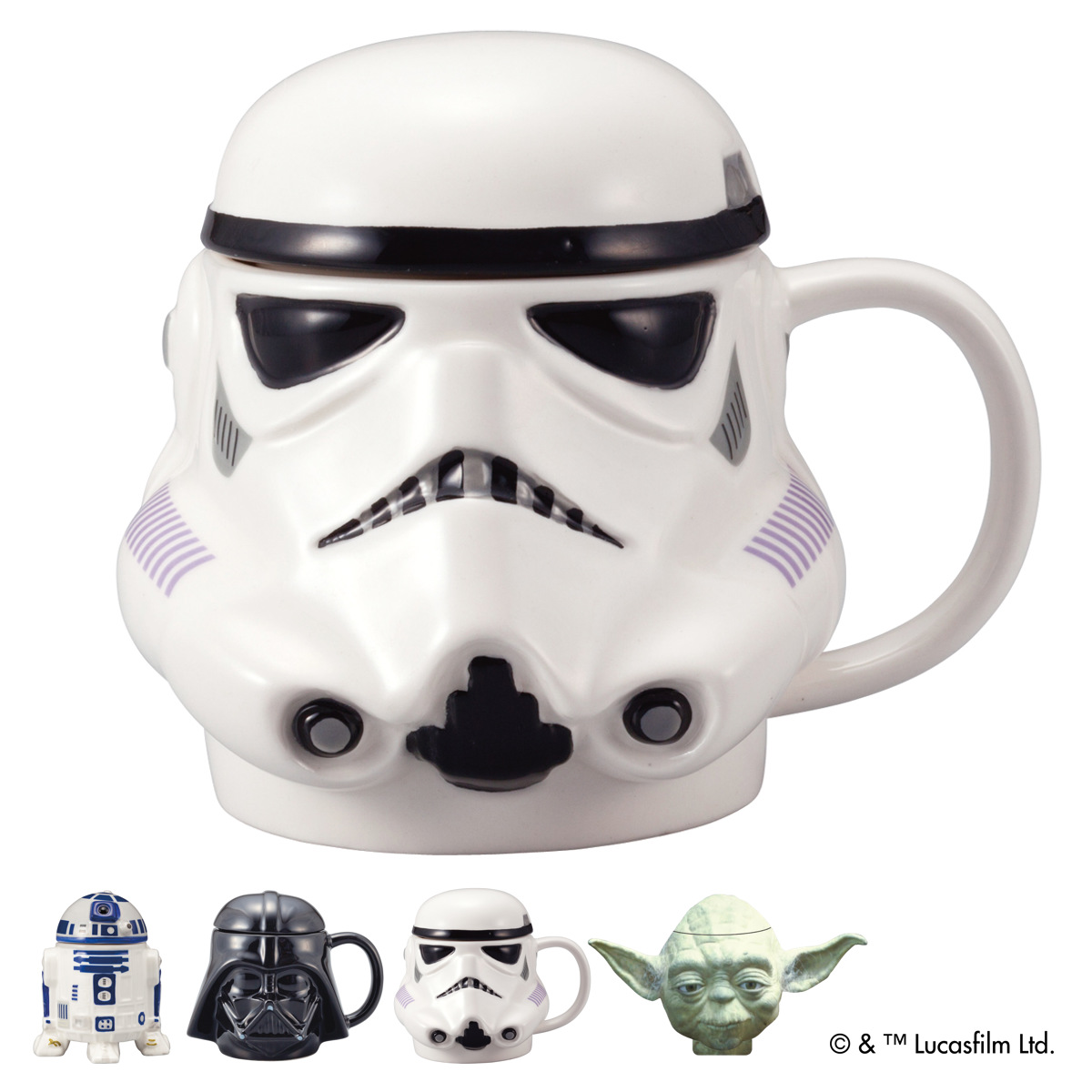 マグカップ 3Dマグ スターウォーズ （ マグ マグコップ カップ 食器 SF 宇宙 銀河 キャラクター かっこいい ユニーク ギフト ） 【R2D2】