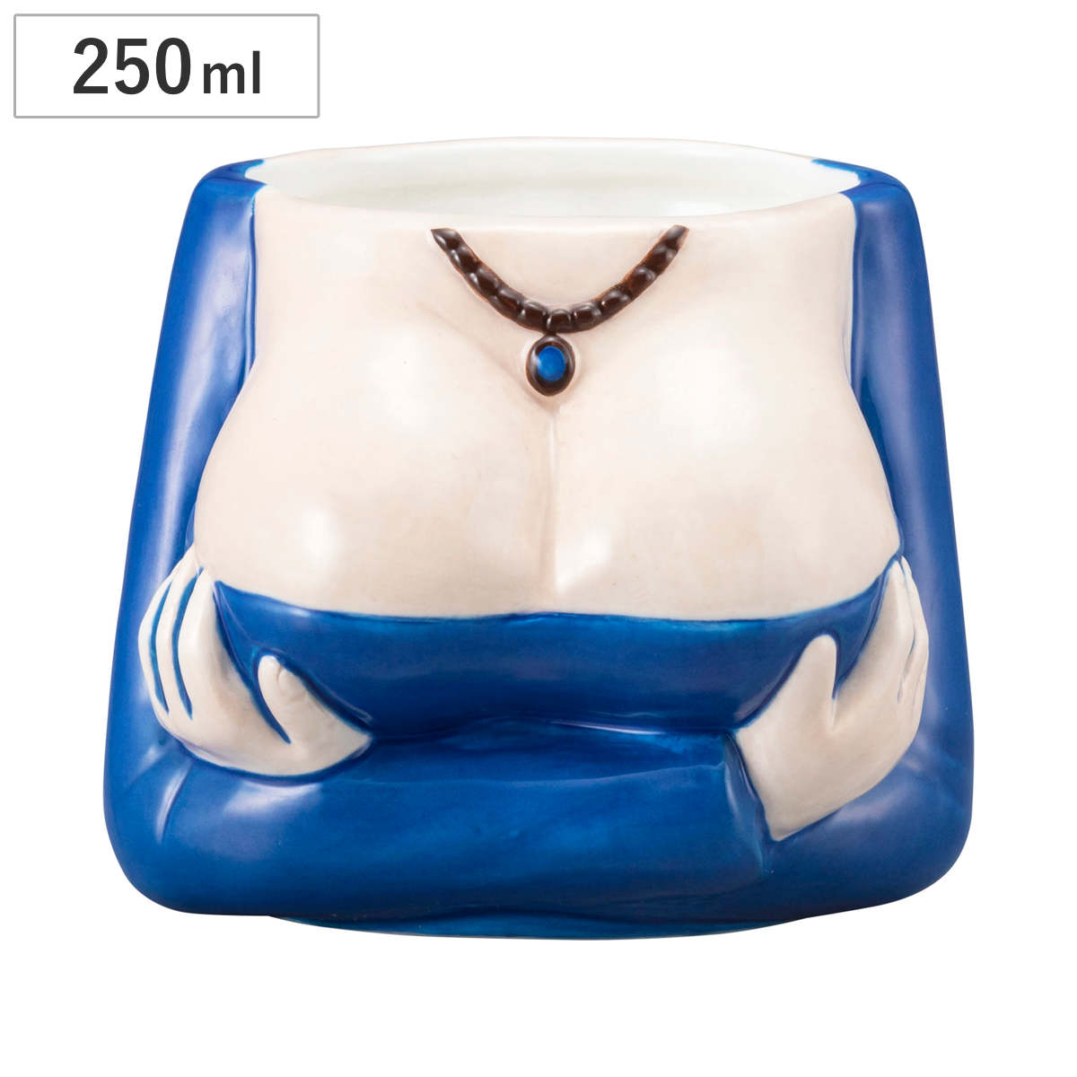 マグカップ パフパフマグ ( 250ml 磁器 マグ マグコップ カップ おもしろグッズ 食器 ユニーク おもしろマグ 景品 映え おしゃれ )