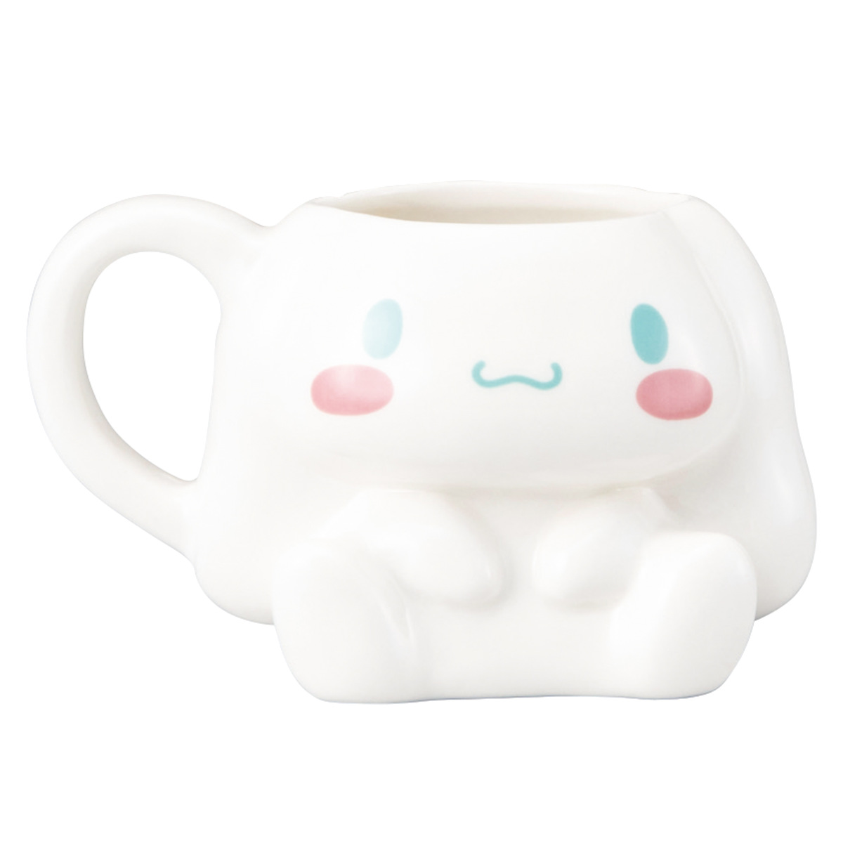 マグカップ ダイカットマグ ( 200ml 磁器 マグ マグコップ カップ 食器 キャラクター サンリオ シナモロール マイメロディ ポムポムプリン キャラ かわいい ) 【ポムポムプリン】 ポムポムプリン