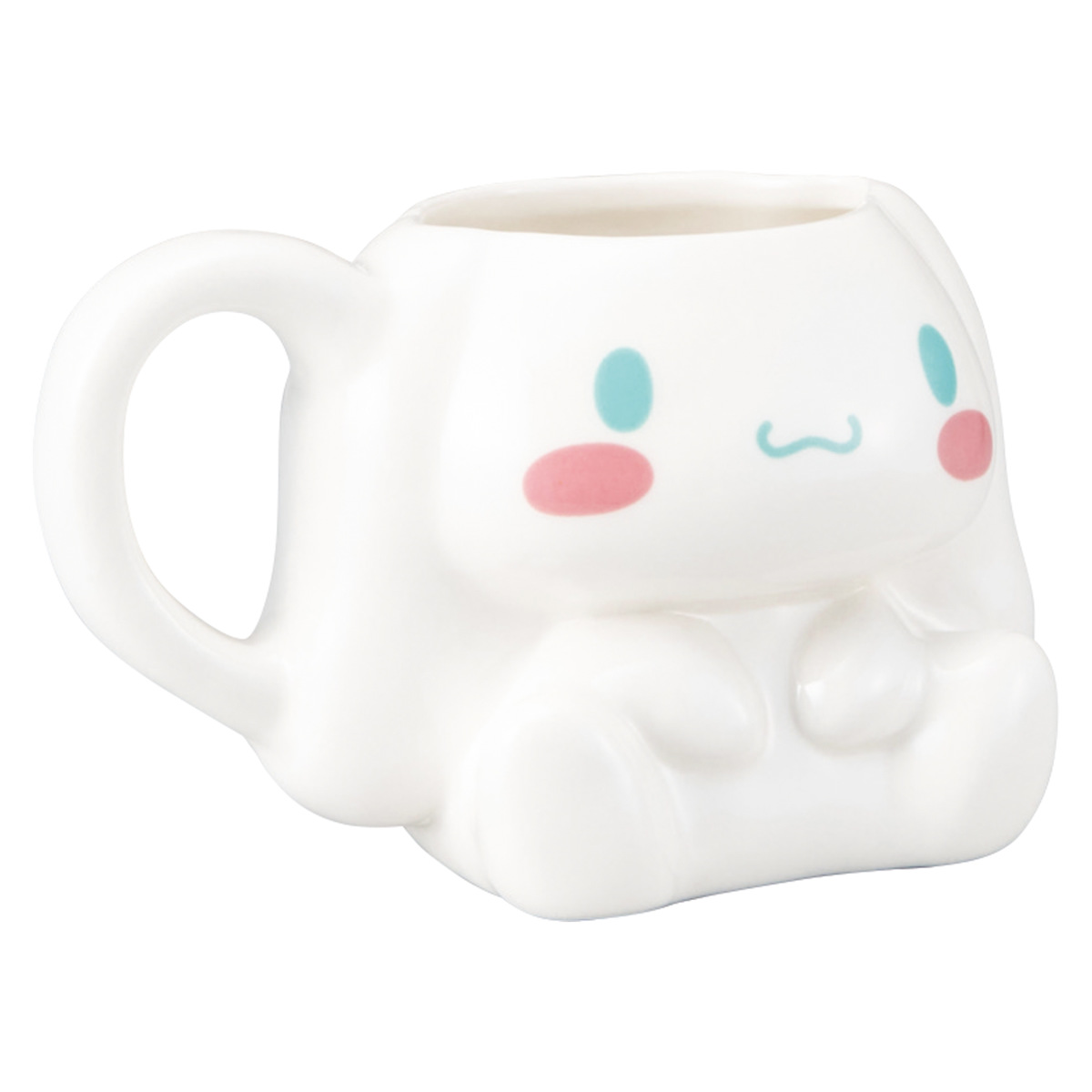 マグカップ ダイカットマグ ( 200ml 磁器 マグ マグコップ カップ 食器 キャラクター サンリオ シナモロール マイメロディ ポムポムプリン キャラ かわいい ) 【ポムポムプリン】 ポムポムプリン