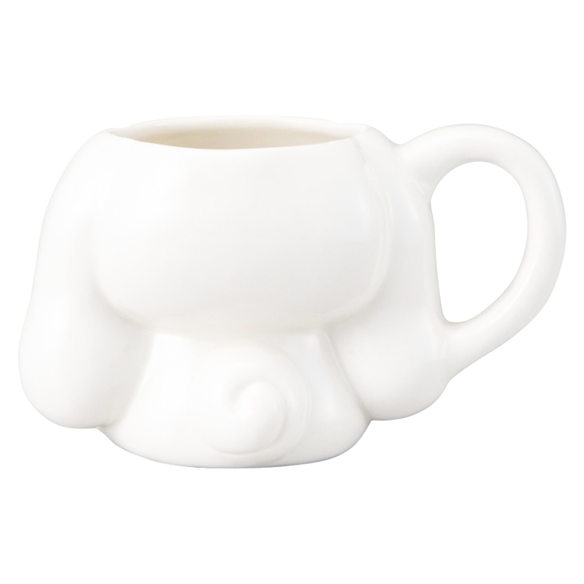 マグカップ ダイカットマグ ( 200ml 磁器 マグ マグコップ カップ 食器 キャラクター サンリオ シナモロール マイメロディ ポムポムプリン キャラ かわいい ) 【ポムポムプリン】 ポムポムプリン