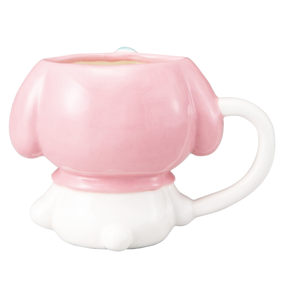 マグカップ ダイカットマグ ( 200ml 磁器 マグ マグコップ カップ 食器 キャラクター サンリオ シナモロール マイメロディ ポムポムプリン キャラ かわいい ) 【ポムポムプリン】 ポムポムプリン