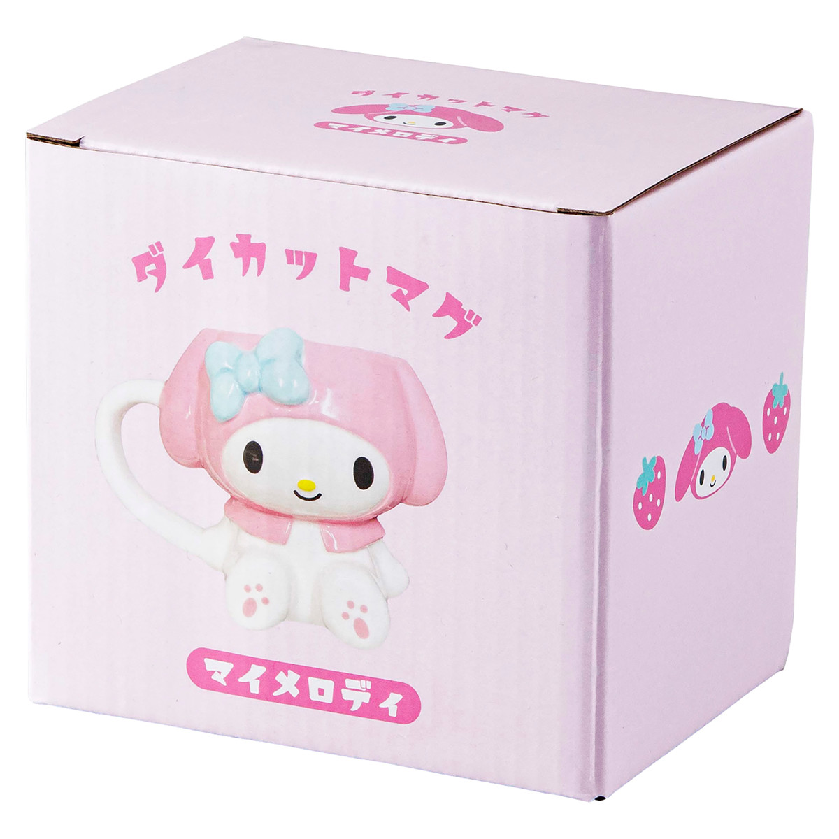 マグカップ ダイカットマグ ( 200ml 磁器 マグ マグコップ カップ 食器 キャラクター サンリオ シナモロール マイメロディ ポムポムプリン キャラ かわいい ) 【ポムポムプリン】 ポムポムプリン