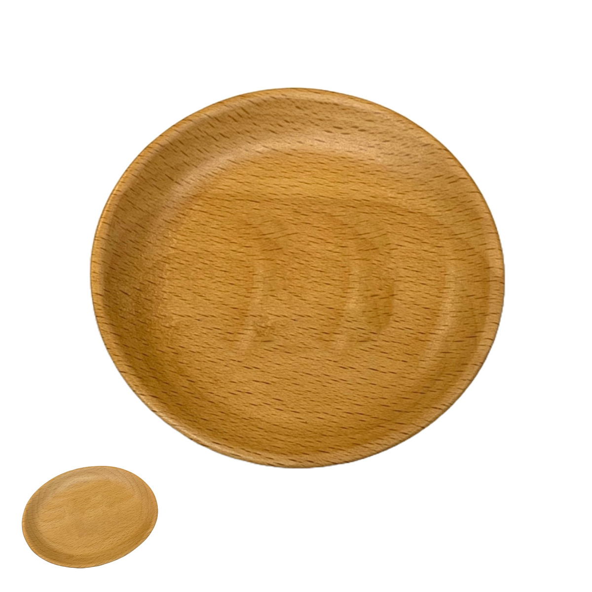 プレート ブナ プチプレート 天然木 小皿 ( 皿 お皿 木製 食器 小物置き 丸 ラウンド オーバル おしゃれ ナチュラル 北欧 北欧風 カフェ風 ) 【オーバル】