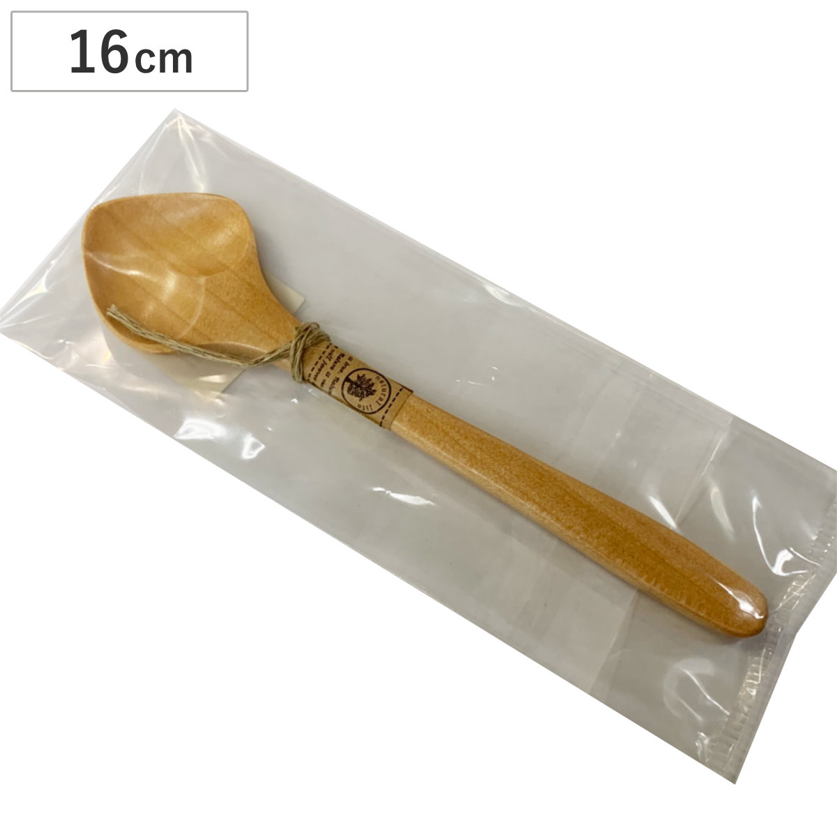 スプーン ハートスプーン 大 16cm （ 食洗機対応 日本製 天然木 ハート ティースプーン デザートスプーン カトラリー おしゃれ シンプル ナチュラル ）