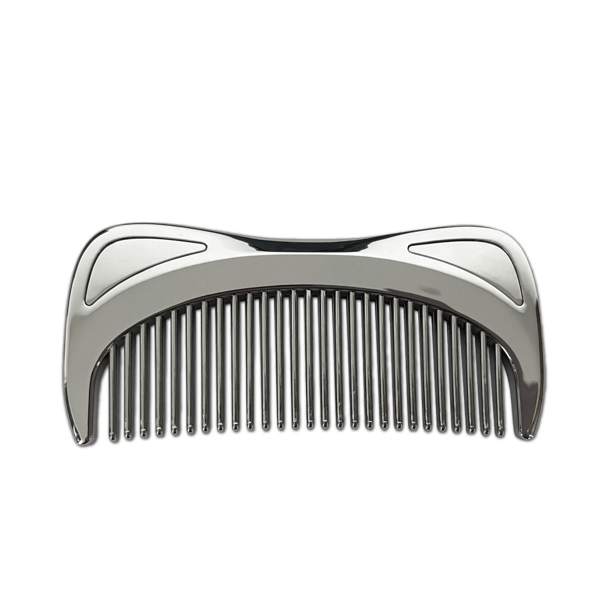 くし ブラシ コーム シルキーコーム シルバー （ 静電気 軽減 櫛 ヘアーコーム ヘアブラシ 前髪 サイド 髪 携帯用 持ち運び ヘアーブラシ 髪の毛 とかす メンズ レディース ヘアケア プレゼント 雑貨 ）