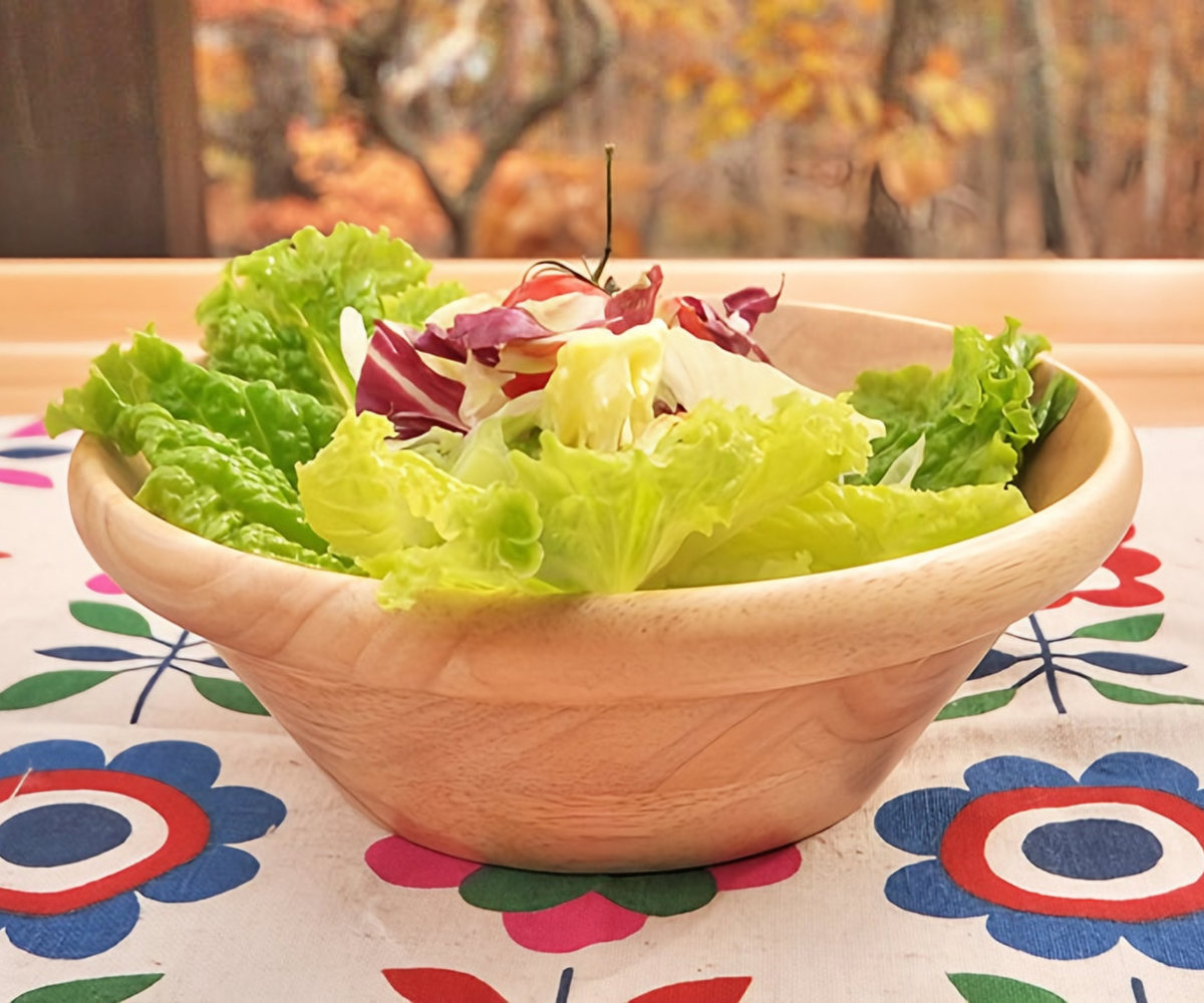 ボウル サラダボウル 17.5cm ナチュラル ( 木製 器 うつわ 鉢 サラダ 木製食器 サラダボール 木製ボウル 盛鉢 おしゃれ かわいい 北欧 北欧風 取り分け フルーツ おやつ 菓子皿 ポップコーン 大きい )