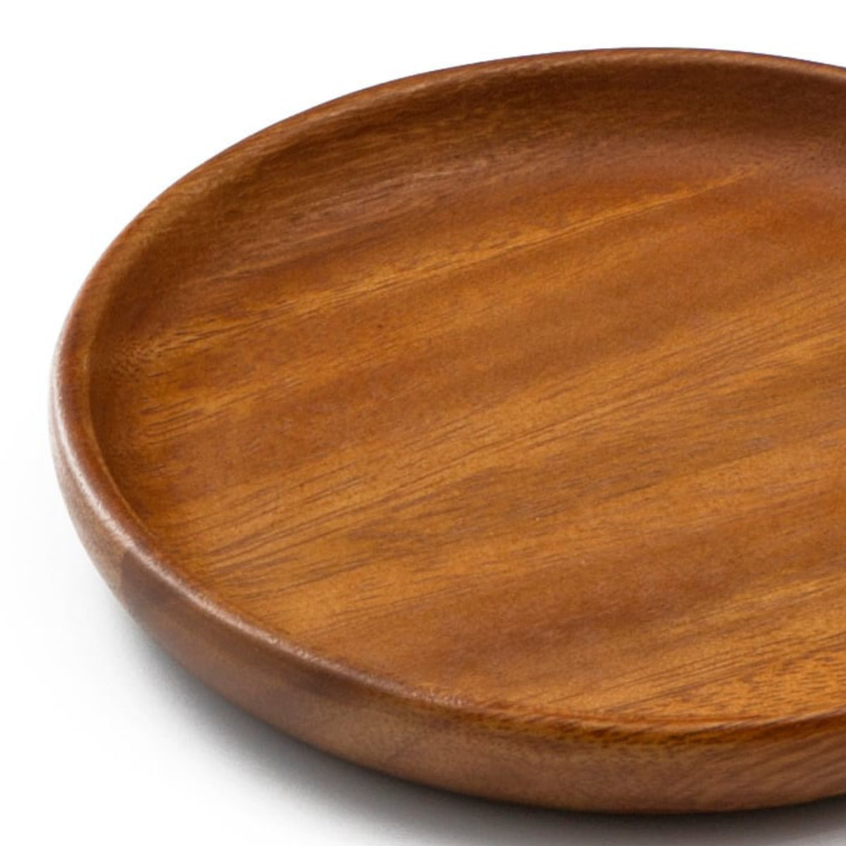 プレート アカシア ラウンド 15cm ( 木製 皿 お皿 丸 丸型 木製プレート 木製皿 おしゃれ かわいい 北欧 北欧風 軽い 割れにくい 菓子皿 取り皿 )