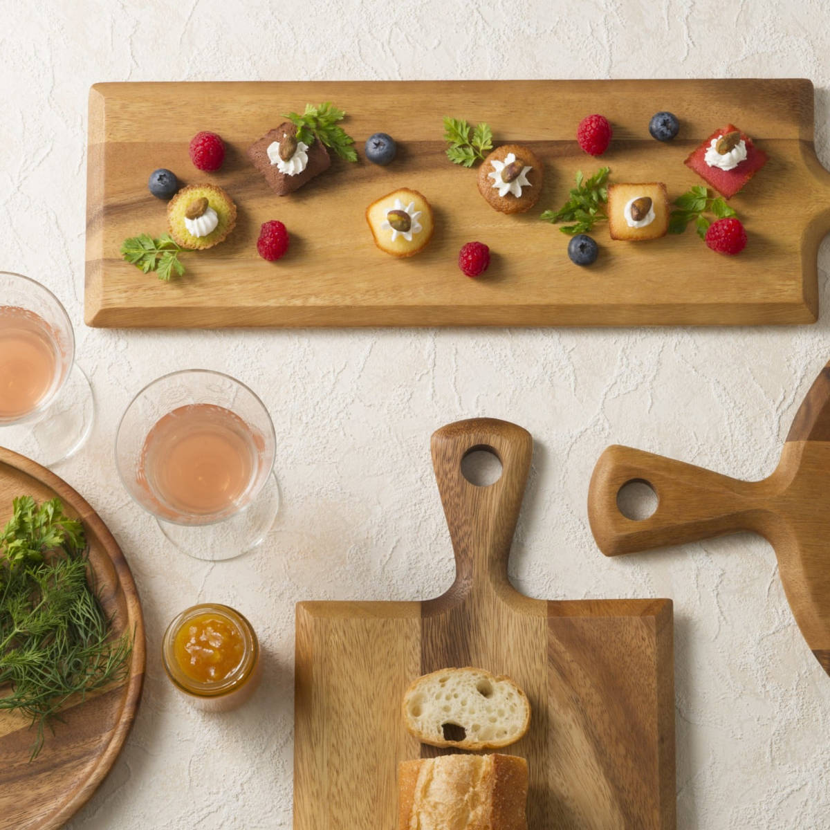 プレート アカシア ラウンド 15cm ( 木製 皿 お皿 丸 丸型 木製プレート 木製皿 おしゃれ かわいい 北欧 北欧風 軽い 割れにくい 菓子皿 取り皿 )