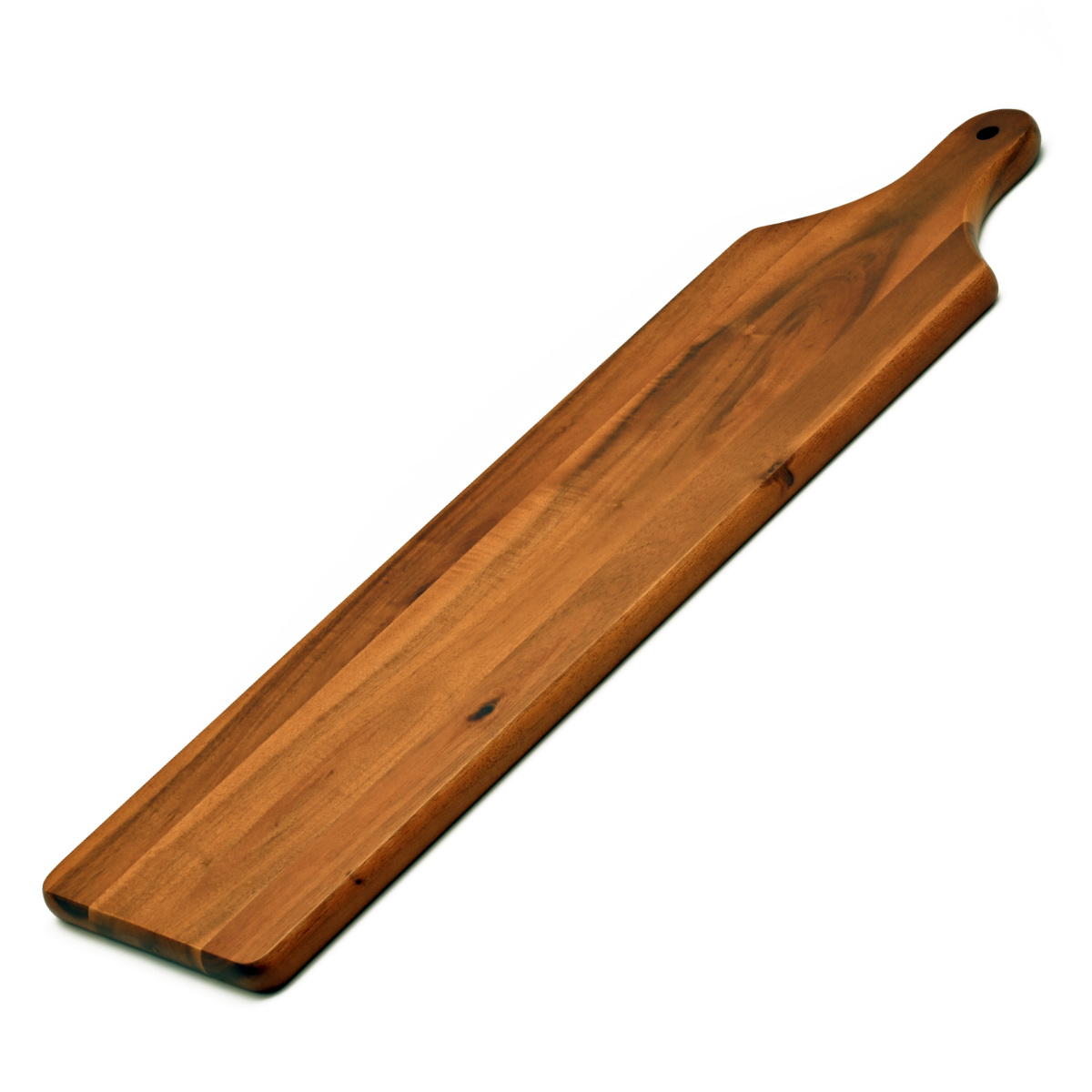 カッティングボード アカシア ロングボード 幅54cm ( 木製 ボード 角型 長角 ピザボード ピザ皿 プレート 皿 お皿 レクタングル おしゃれ かわいい 北欧 北欧風 取っ手付き まな板 パン カフェ サービングボード )