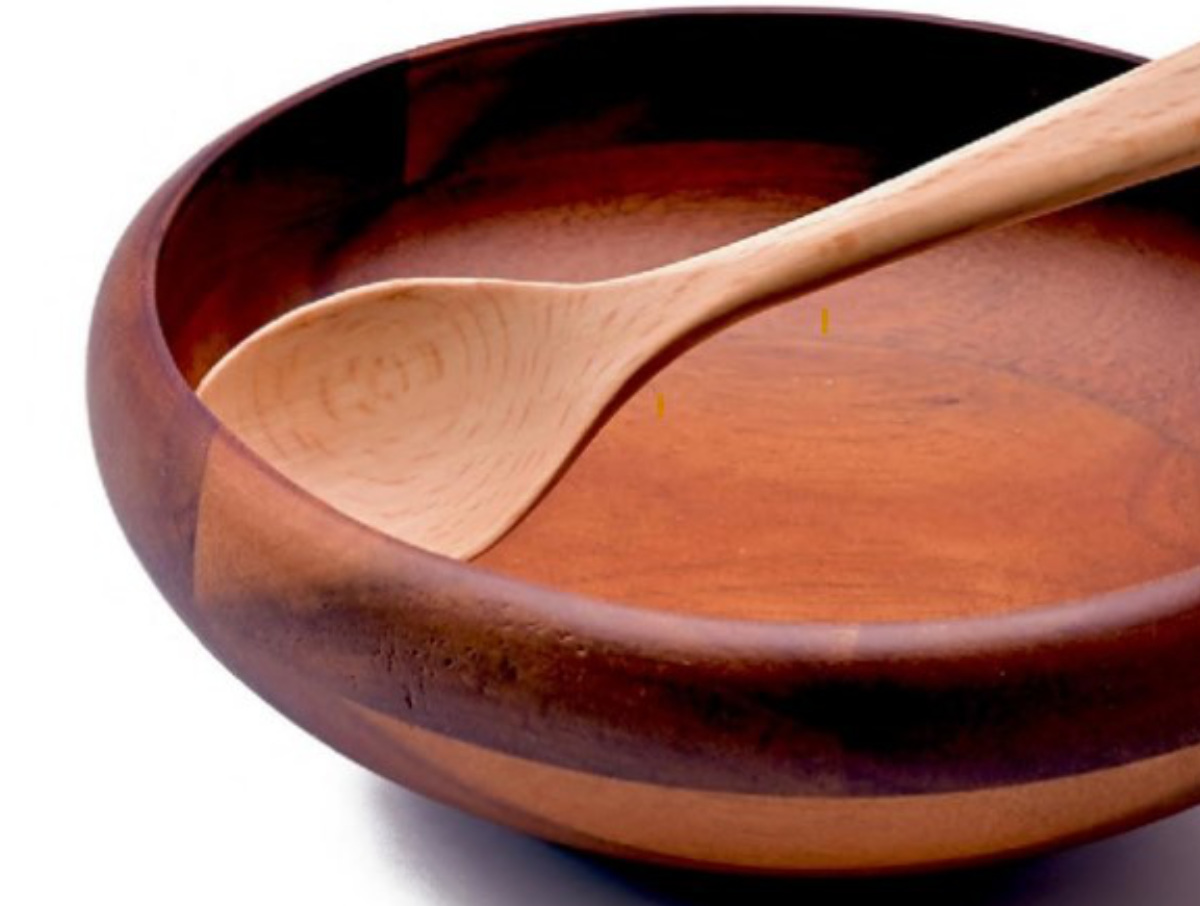 ボウル ユニバーサルボウル M 直径17.5cm ブラウン ( アカシア 器 うつわ 木製 食器 丸型 おしゃれ 北欧 北欧風 木製ボウル サラダボウル ウッドボウル )