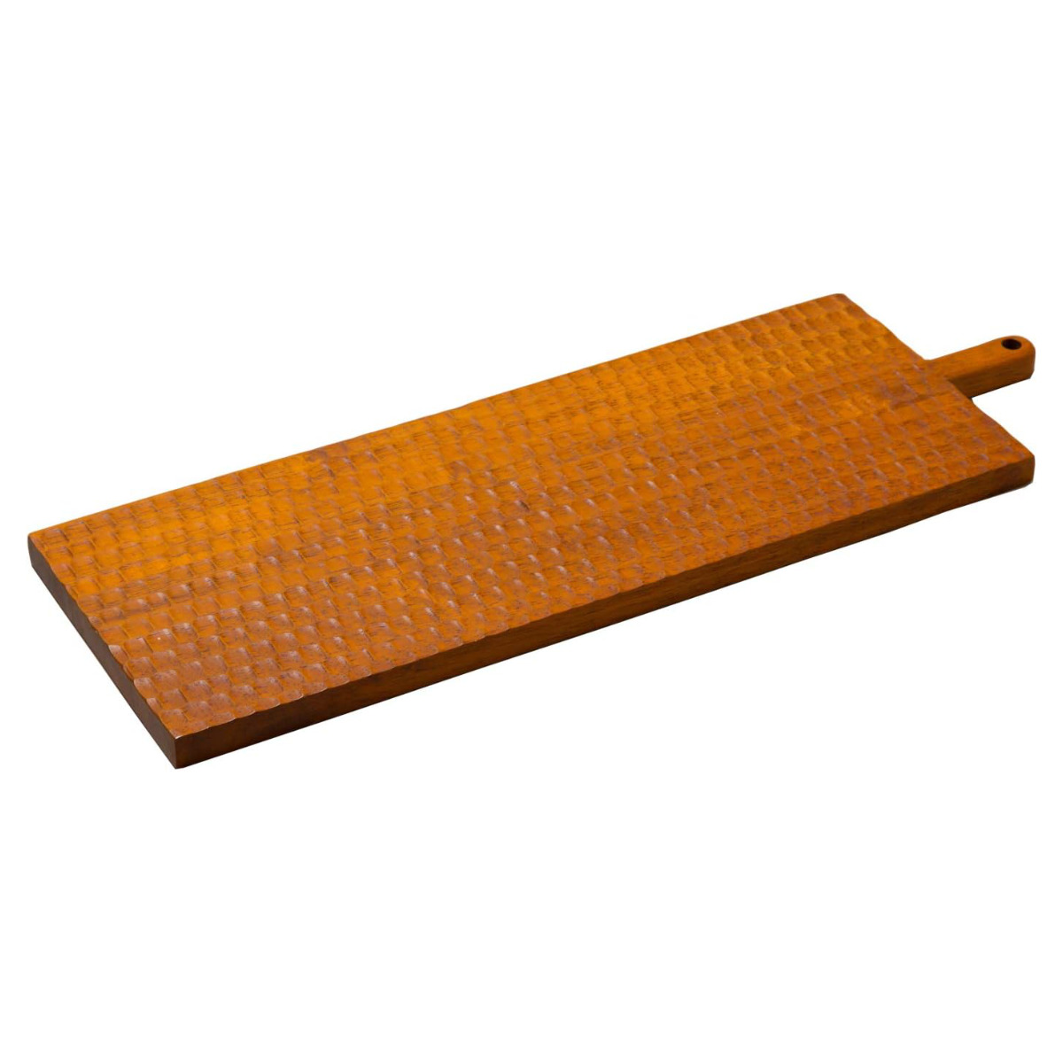 プレート ハニカムボード 長角 L 45cm ( 木製 ラバーウッド サービングボート カッティングボード ボード おしゃれ 北欧 北欧風 ディスプレイ 飾る ティータイム 割れにくい カフェ )