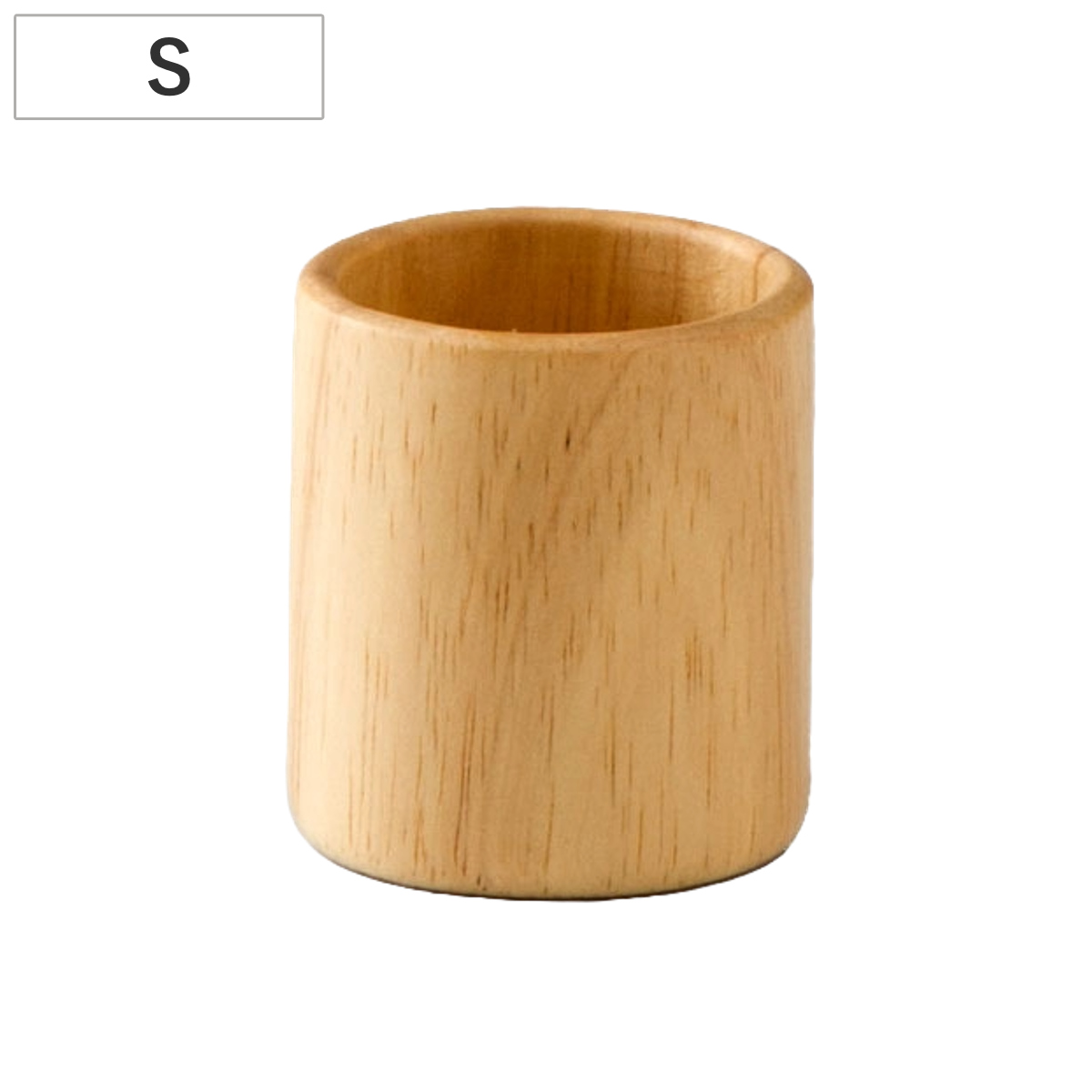 カトラリースタンド テーブルスタンド Sサイズ 小物入れ ( 箸立て キッチンスタンド キッチンツール立て 木製 調理道具立て 木 ラバーウッド 丸型 カトラリーポケット 収納 卓上 おしゃれ 高さ5cm )