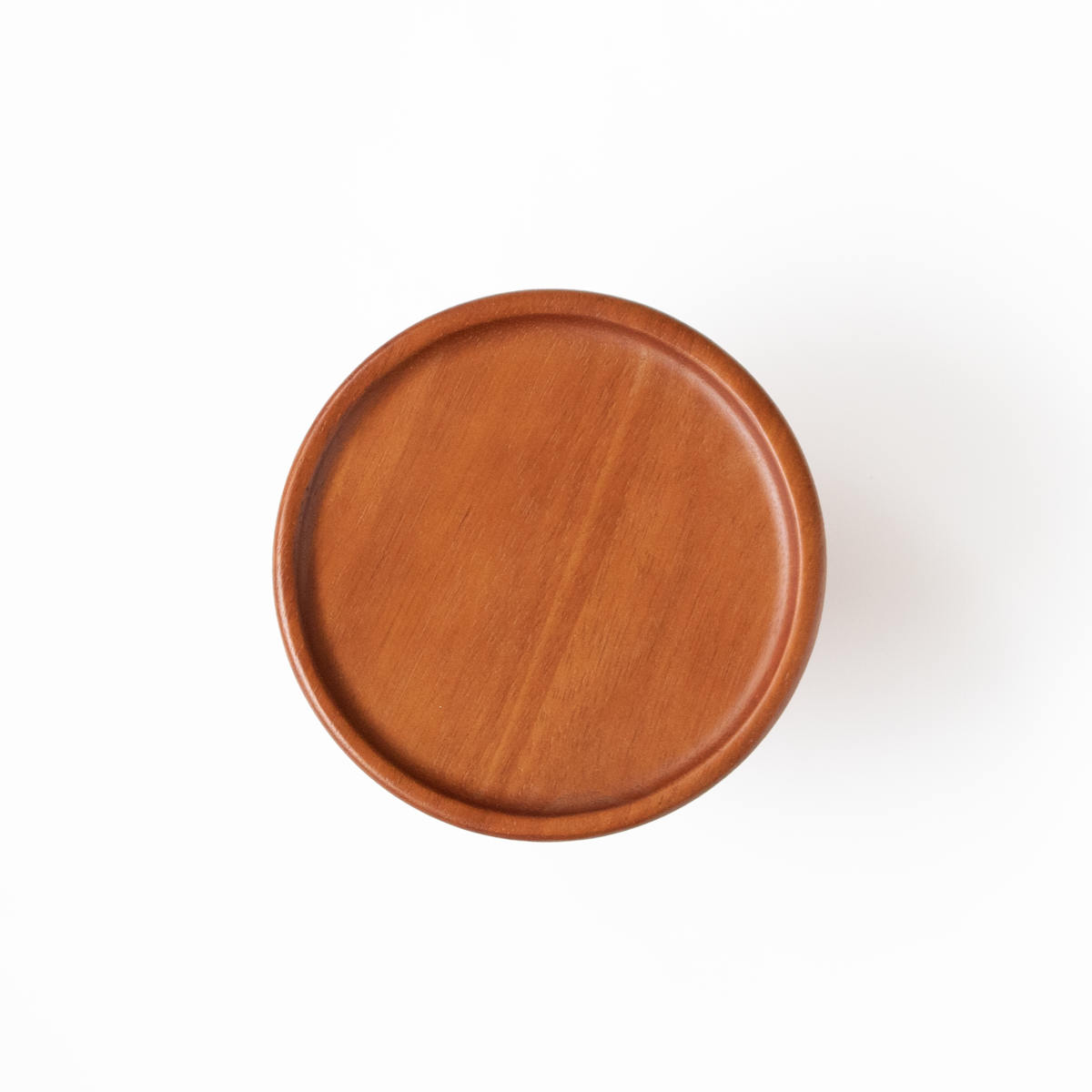 ラバーウッドコンポートディッシュ SS120 BR ( 12cm 木製 お菓子 デザート ティータイム 皿 食器 ケーキスタンド おしゃれ かわいい 北欧風 ディスプレイ )