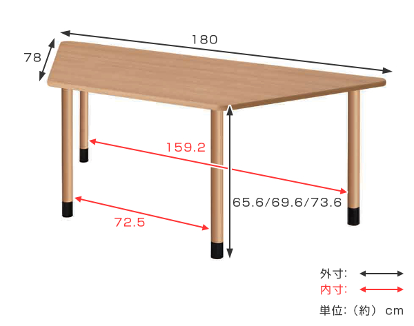 ジョインテックス 会議テーブル PJT-1890BK〔組立品〕 - オフィス