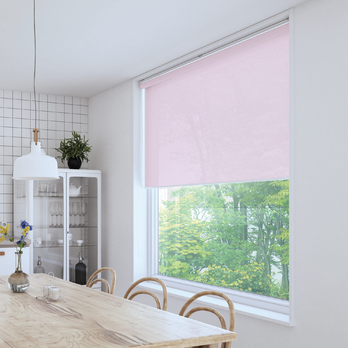 立川機工 ロールスクリーン 無地ウォッシャブル 90×220cm ティオリオ ( ロールアップカーテン カーテンレール 取り付け 屋内 カーテン 間仕切り 日除け 窓 目隠し シンプル 腰高窓 掃き出し窓 採光窓用 玄関窓 ウォッシャブル ) 【アイボリー】 アイボリー