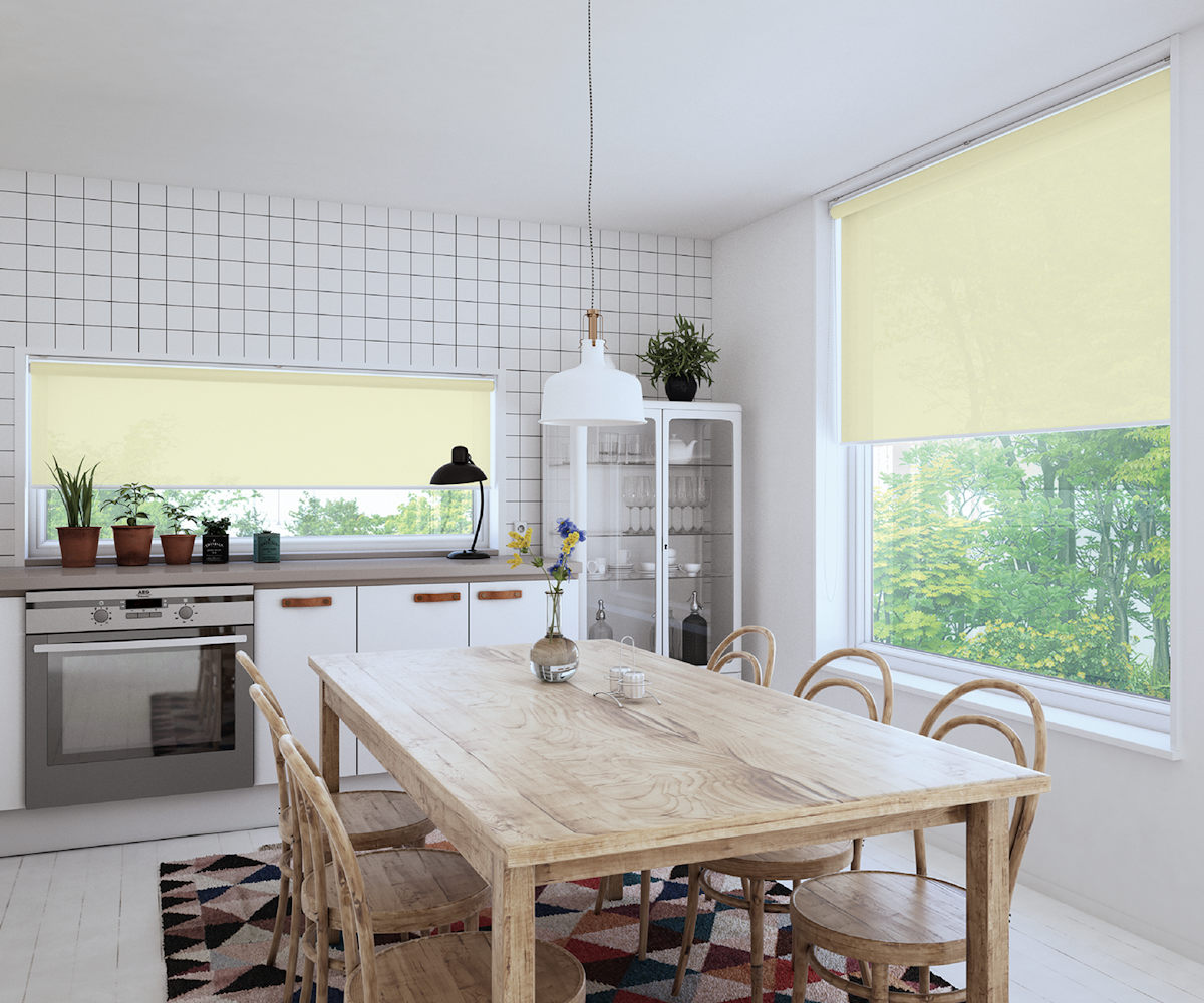 立川機工 ロールスクリーン 無地ウォッシャブル 90×220cm ティオリオ ( ロールアップカーテン カーテンレール 取り付け 屋内 カーテン 間仕切り 日除け 窓 目隠し シンプル 腰高窓 掃き出し窓 採光窓用 玄関窓 ウォッシャブル ) 【アイボリー】 アイボリー