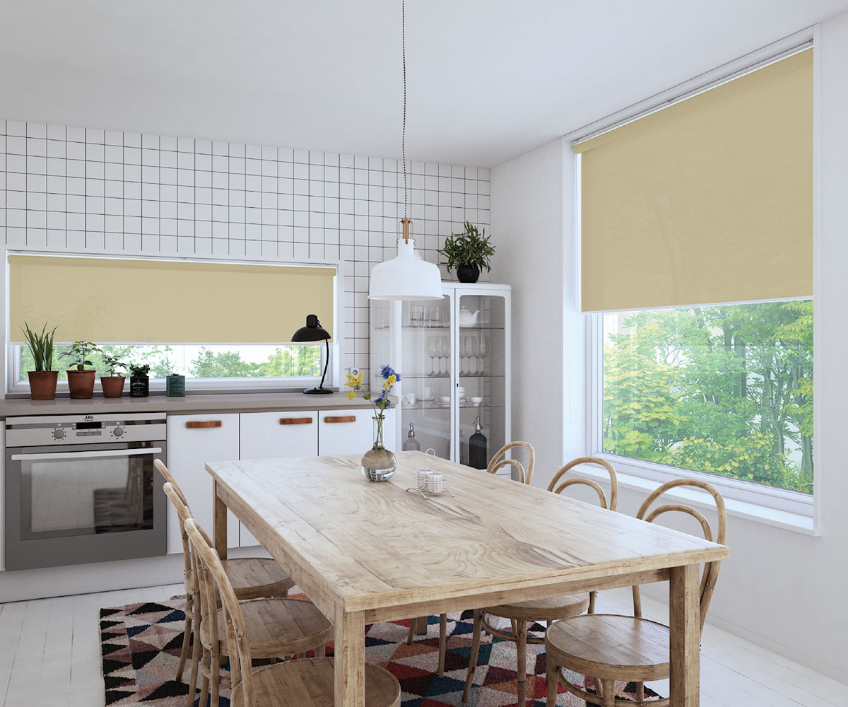 立川機工 ロールスクリーン 無地ウォッシャブル 135×220cm ティオリオ ( ロールアップカーテン カーテンレール 取り付け 屋内 カーテン 間仕切り 日除け 窓 目隠し シンプル 掃き出し窓 採光窓用 玄関窓 ウォッシャブル ) 【アイボリー】 アイボリー