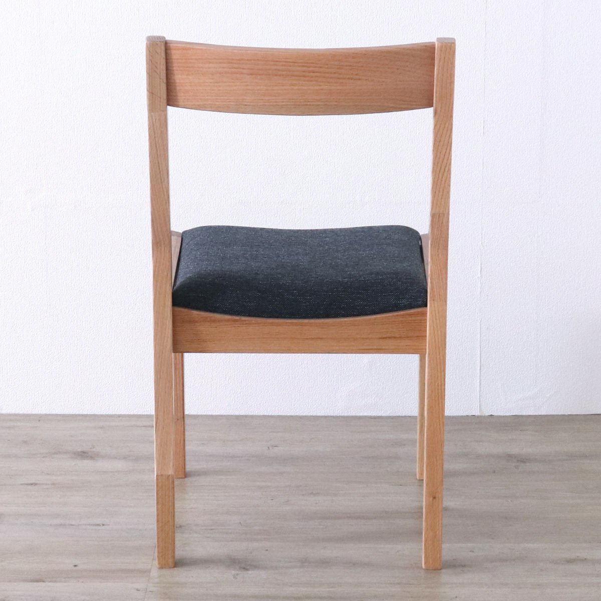 ダイニングチェア 同色2脚セット 座面高44cm デュエ2 ( オーク レッドオーク 無垢材 天然木 ナチュラル ブラウン ファブリック 布張り 木目 北欧 モダン シンプル ) 【ブラウン】 ブラウン