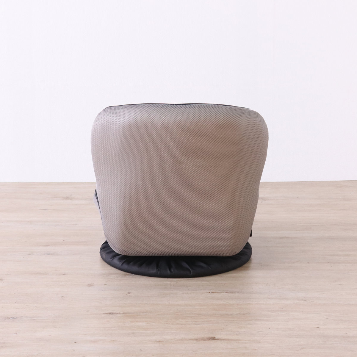 フロアチェア 回転 カム ローチェア 座椅子 ( 座いす 低い 1人掛け 椅子 チェア ソファ リクライニング 14段階 コンパクト ファブリック メッシュ 回転座椅子 ウレタン 背もたれ ) 【ベージュ】 ベージュ