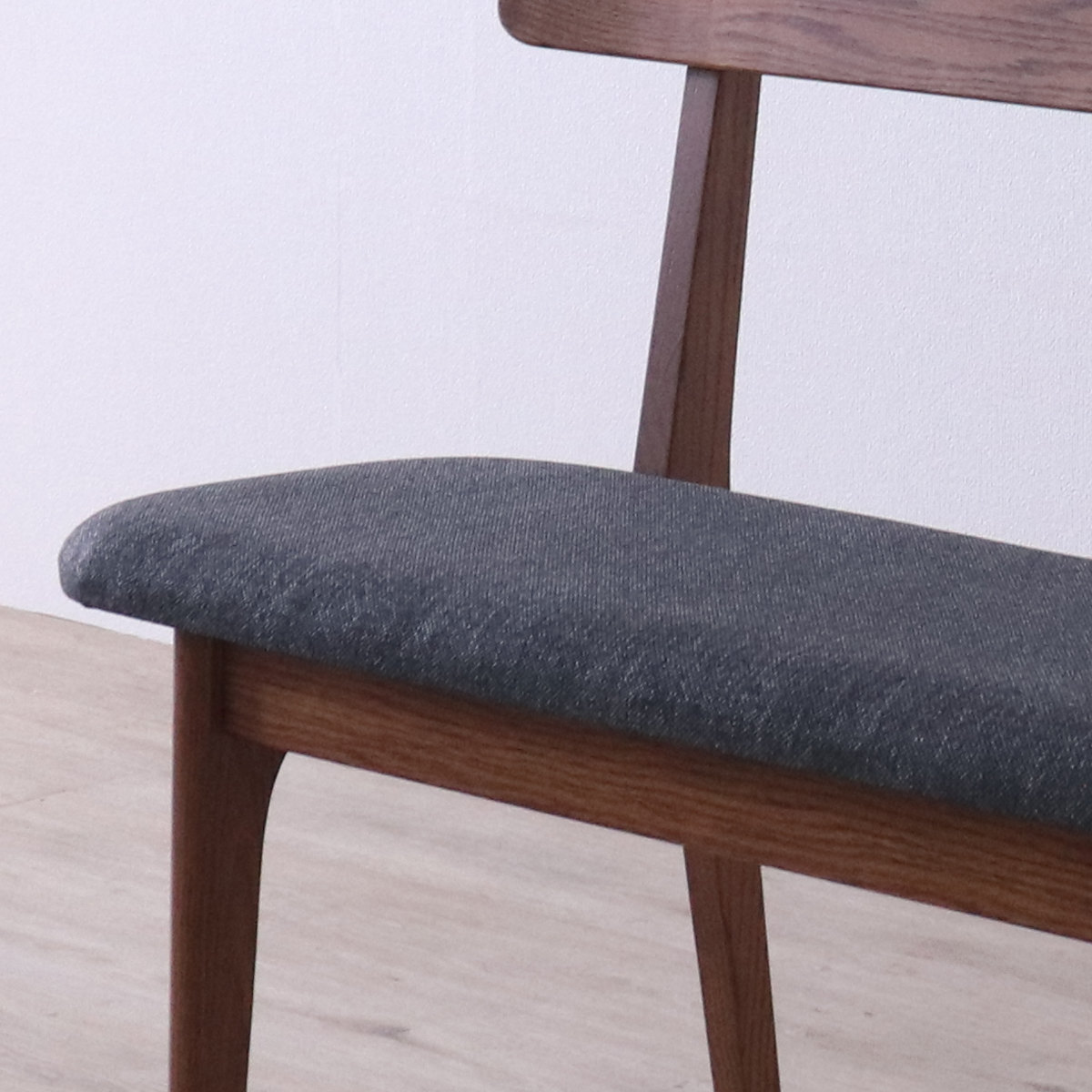 ダイニングベンチ 座面高44cm ウーノ レッドオーク無垢材 ( 背もたれ付き 幅120cm ベンチ チェア ダイニング イス 椅子 木製 天然木 食卓椅子 木製チェア ウレタン 疲れにくい いす 食卓 リビング リビングベンチ ファブリック )