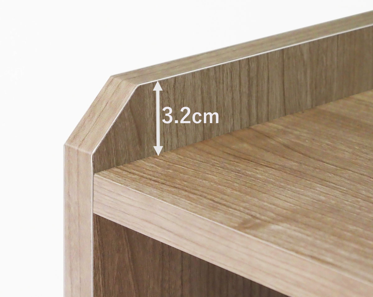 ディスプレイラック 幅45cm フラップ扉 ツートンカラー 日本製 ( ALE エール コレクションラック 棚 ラック スリム ディスプレイ 飾り棚 本棚 シンプル 低ホルムアルデヒド ) 【ウォールナットブラウン】 ウォールナットブラウン