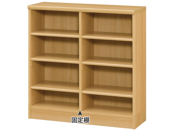 本棚 ブックシェルフ エースラック カラーラック 約幅87cm 約高さ89cm ( オープンラック フリーラック ラック 収納棚 棚 カラーボックス 木製 書棚 大容量 シェルフ シンプル 収納ラック 多目的ラック ) 【ホワイト】 ホワイト