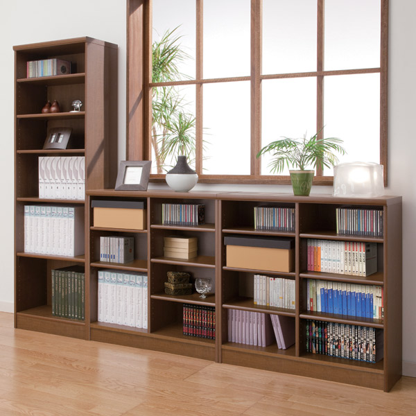 エースラック カラーラック専用 移動棚 45cm用 ( オープンラック フリーラック ラック 収納棚 棚 カラーボックス 木製 書棚 大容量 シェルフ シンプル 収納ラック 多目的ラック ) 【ダークブラウン】 ダークブラウン