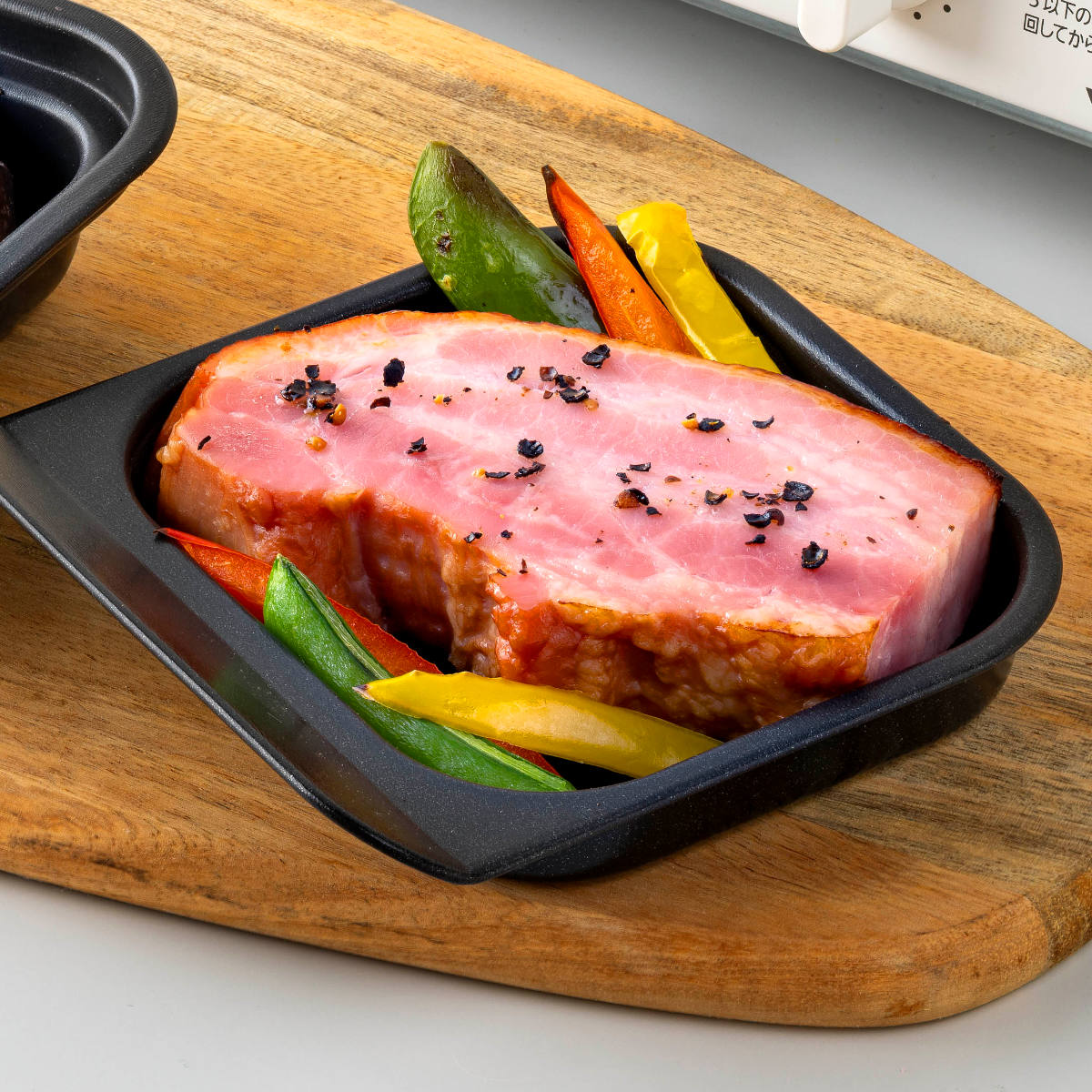 グリルプレート 2段焼き 上段 2個セット グリル・オーブントースタープレート フッ素加工 デュアルプラス 日本製 ( オーブントレイ グリルトレイ トースタープレート 2個 セット 目玉焼きプレート 魚焼きグリル アルミ )