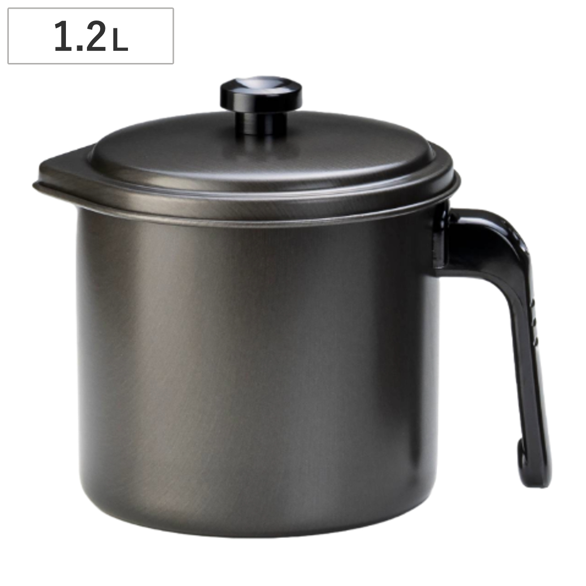 オイルポット 1.2L プレシャス フッ素加工 （ 日本製 油こし器 油濾過 油ポット オイルストッカー 油濾し メッシュ 取っ手付き 1.2リットル 油保存 ろ過 濾し網付き コシ網付き こし網付き 酸化予防 ）
