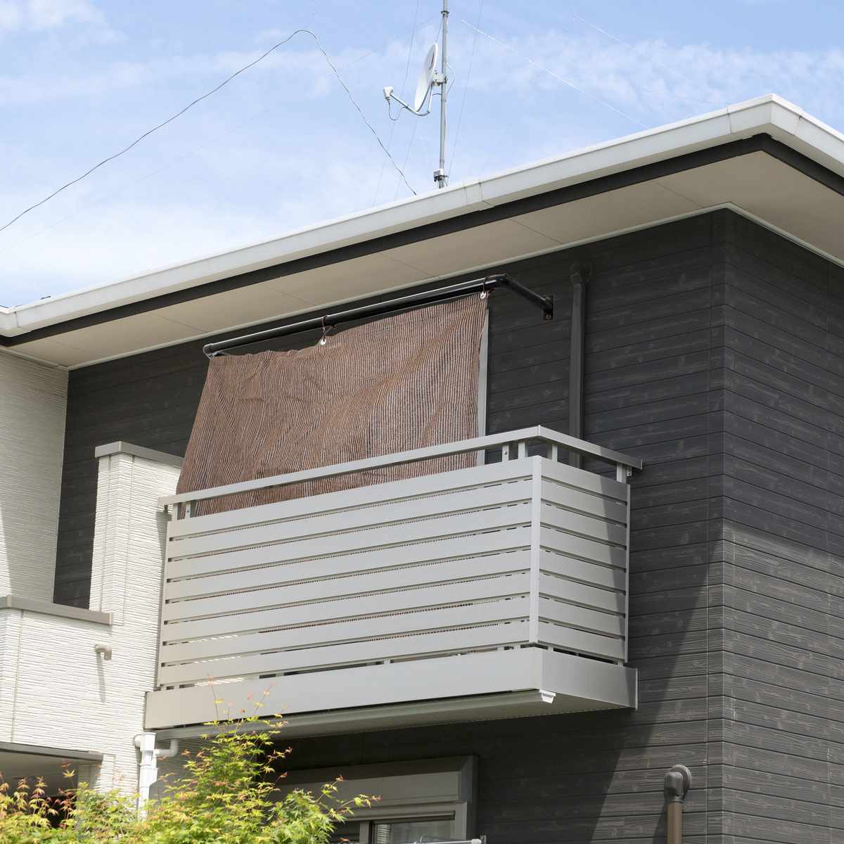 室内物干し DRY・WAVE 壁付U型ハンギングパイプ 物干し 約 25×180cm ( 壁付け物干し U型 ハンギングパイプ ドライ・ウェーブ 日本製 ハンガーパイプ カット可 壁付 25×180 収納 ディスプレイ ブラック )