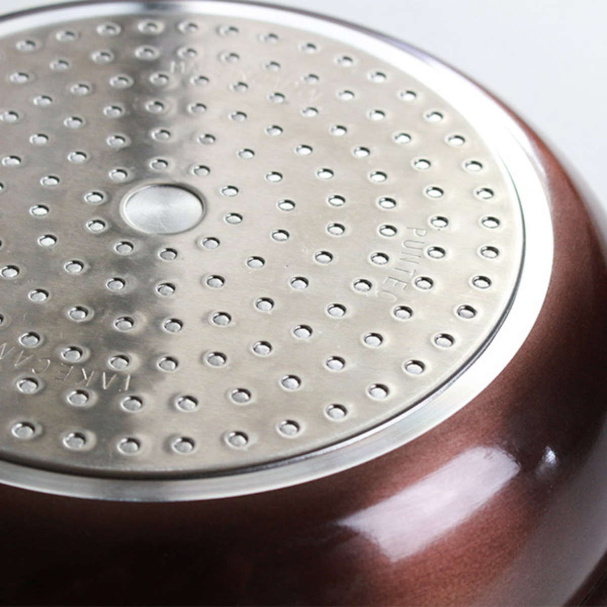 フライパン 28cm IH対応 和楽亭 絢 日本製 ( ガス火対応 オール熱源対応 ふっ素加工 フッ素加工 軽い 28センチ 国産 フッ素コーティング アルミ製 軽量 熱伝導 木目調ハンドル )