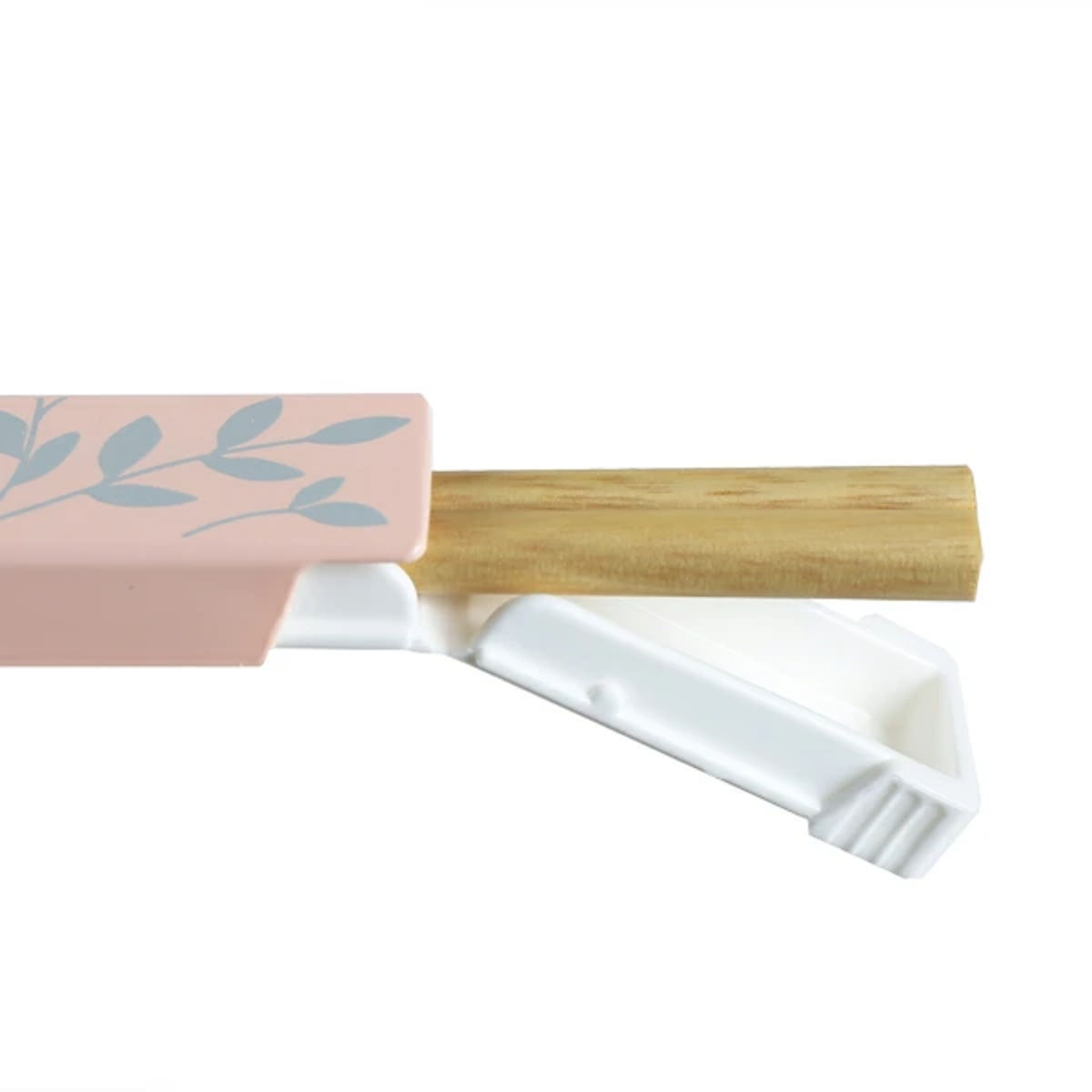 箸&箸箱セット フレモ 木箸 18cm ( 箸 箸箱 お弁当 カトラリー 女の子 カトラリーセット 弁当 箸ケース カトラリーケース はし 日本製 パステルカラー レディース ) 【ピンク】 ピンク