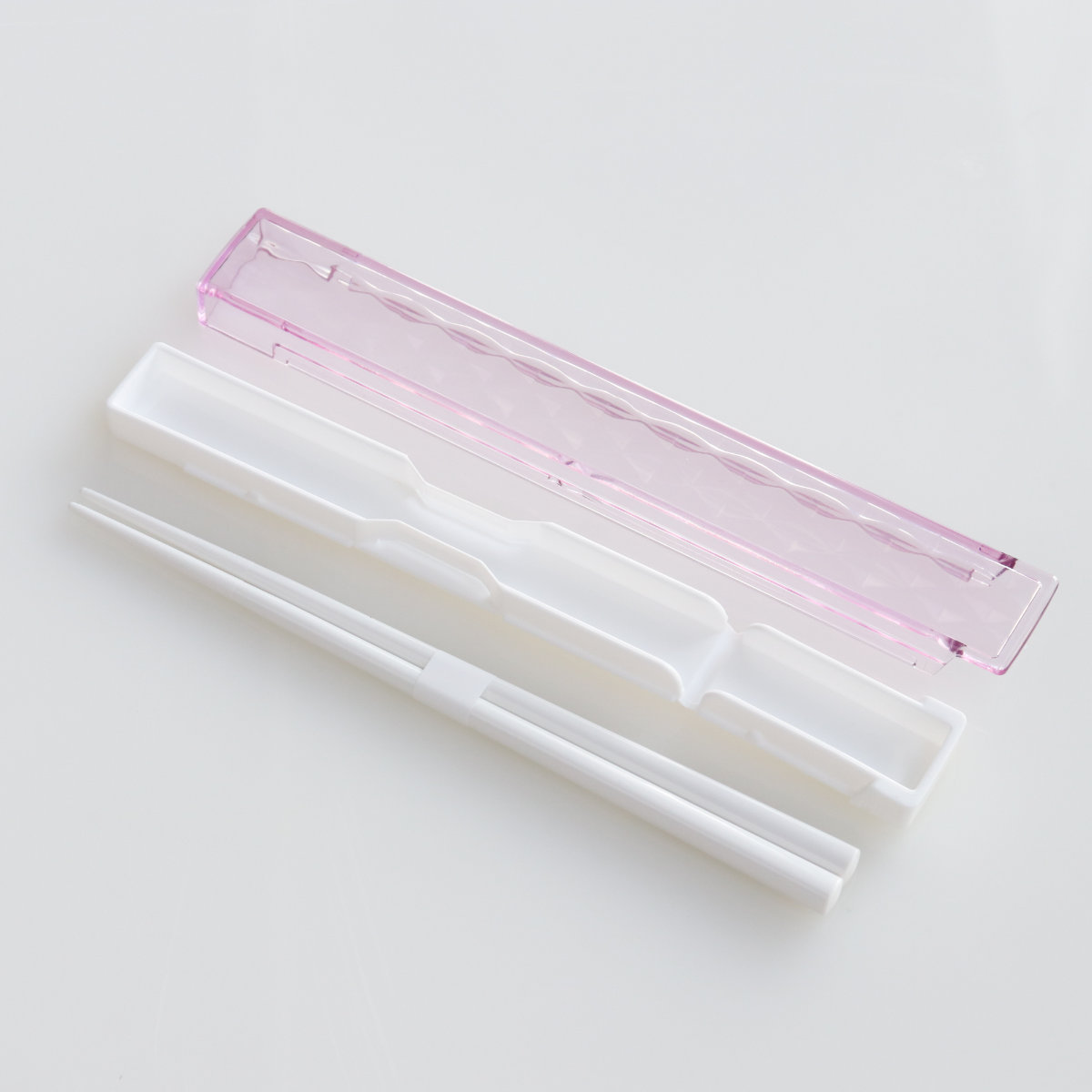 ジュエリアント 箸・箸箱セット TAKENAKA ( 18cm 箸 箸&箸箱セット 箸箱セット お箸 おしゃれ 日本製 はし 弁当 お弁当 スライド式 折れ曲げ式 持ち運び お弁当用 携帯用 ) 【パープル】 パープル