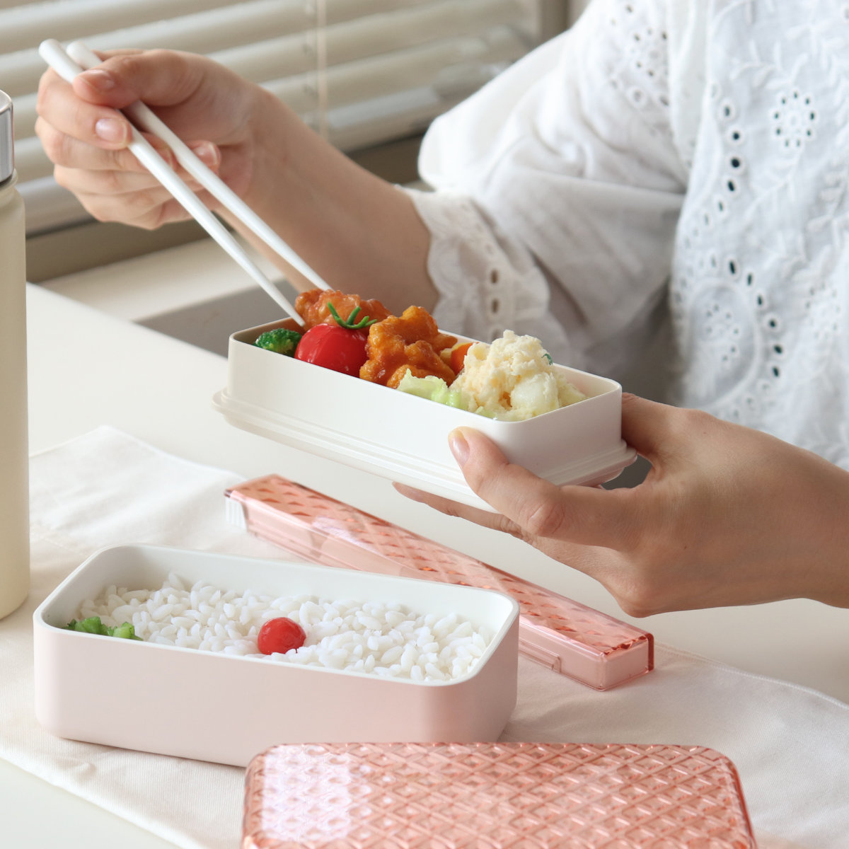 ジュエリアント 箸・箸箱セット TAKENAKA ( 18cm 箸 箸&箸箱セット 箸箱セット お箸 おしゃれ 日本製 はし 弁当 お弁当 スライド式 折れ曲げ式 持ち運び お弁当用 携帯用 ) 【パープル】 パープル