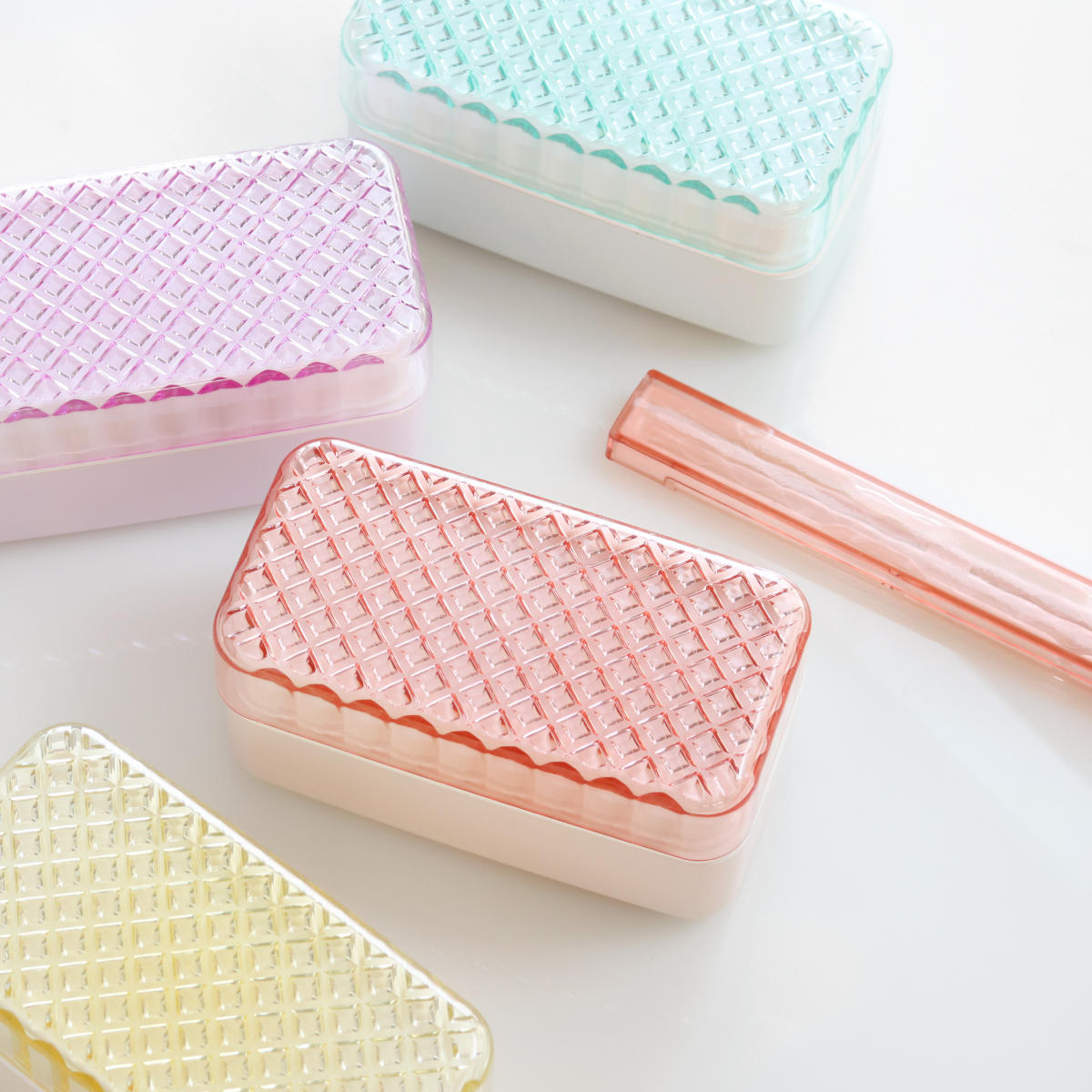 ジュエリアント 箸・箸箱セット TAKENAKA ( 18cm 箸 箸&箸箱セット 箸箱セット お箸 おしゃれ 日本製 はし 弁当 お弁当 スライド式 折れ曲げ式 持ち運び お弁当用 携帯用 ) 【パープル】 パープル